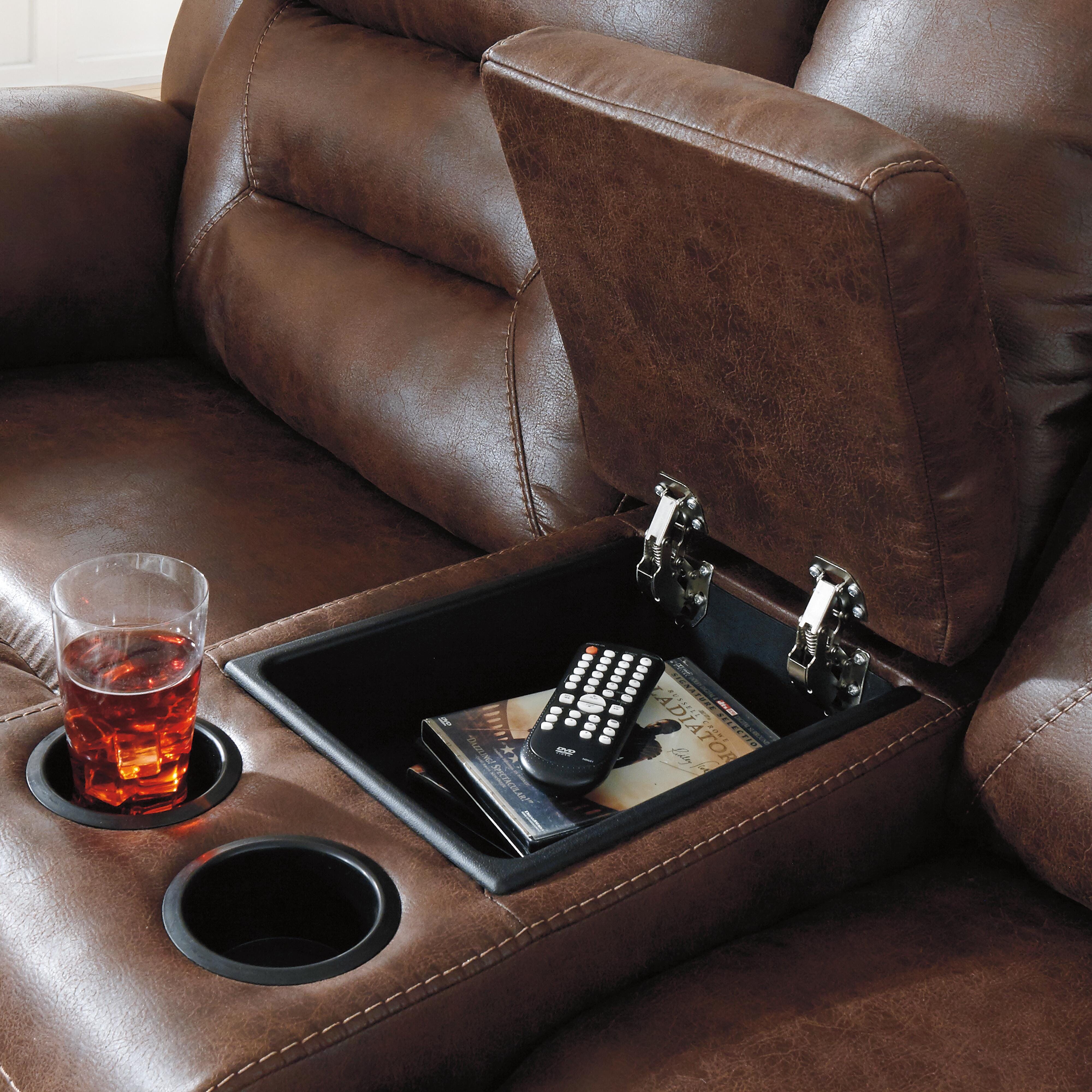 Stoneland Power Reclining Loveseat with Console - image 6