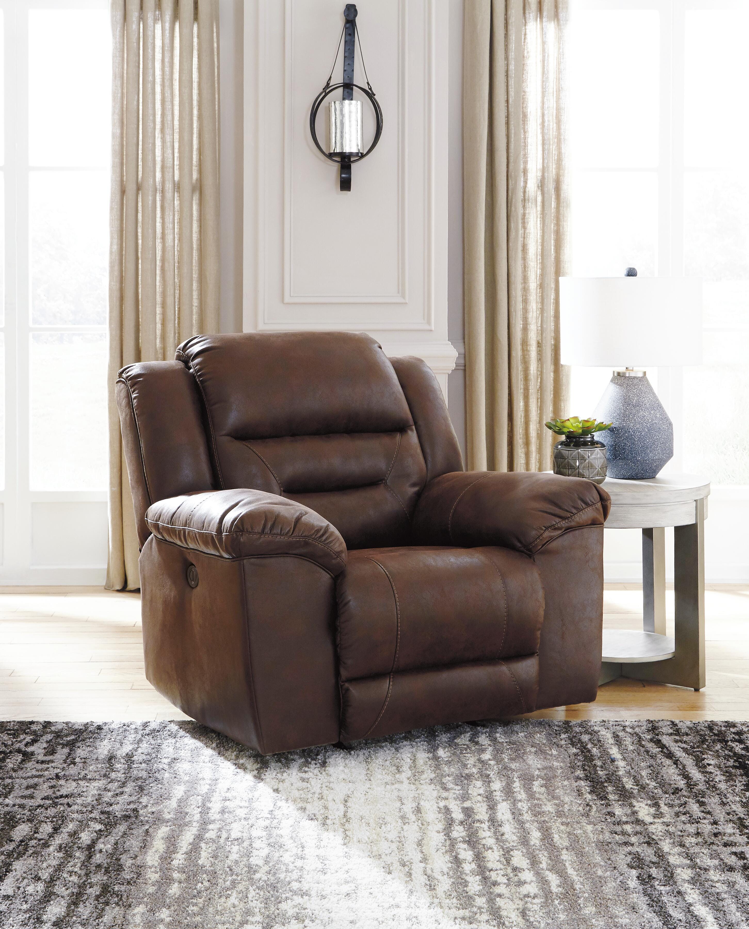 Stoneland Power Reclining Loveseat and 2 Power Recliners - image 9
