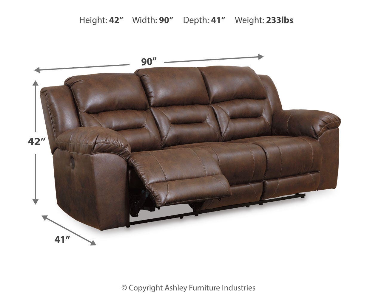 Stoneland Power Reclining Sofa - image 4