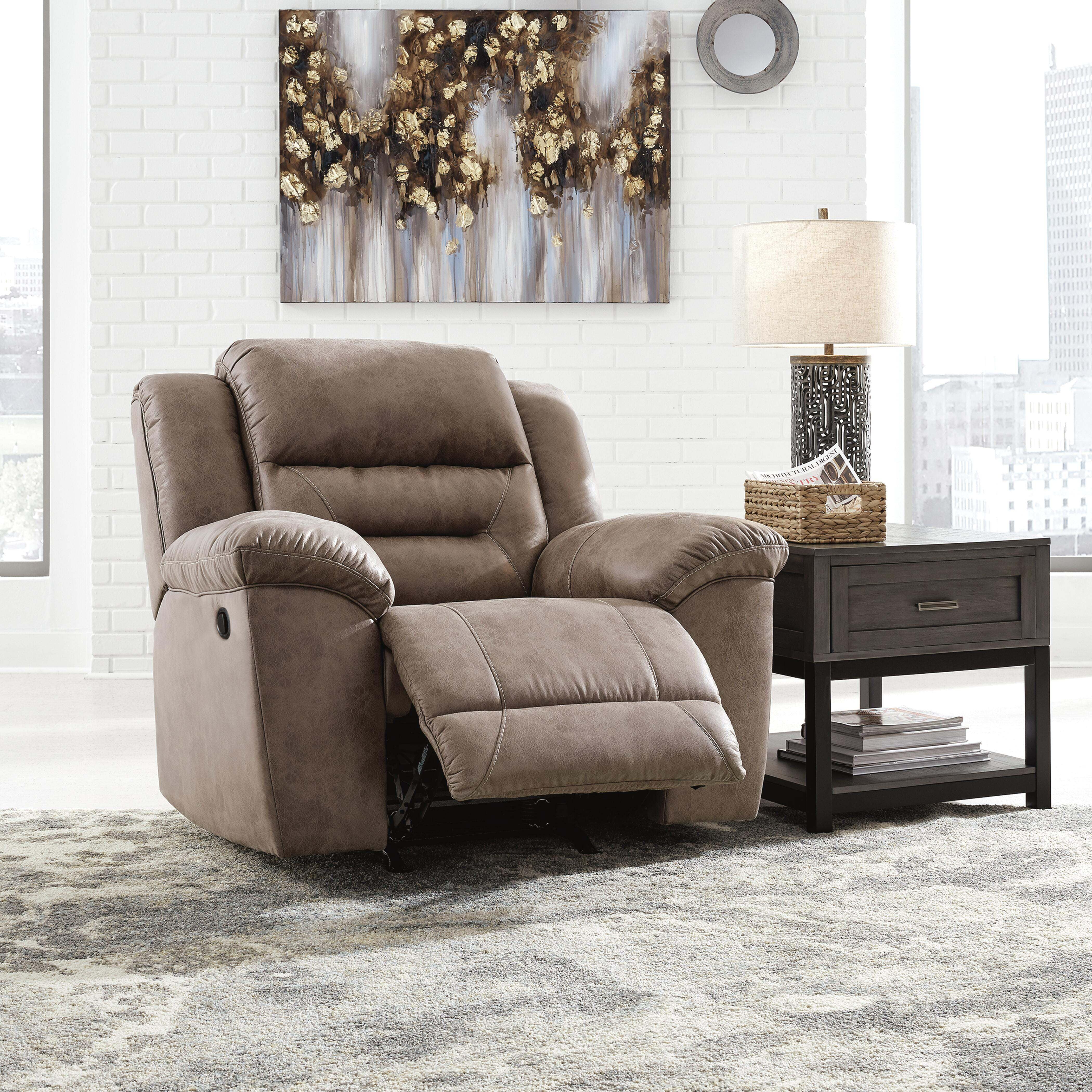 Stoneland Recliner, Fossil, large