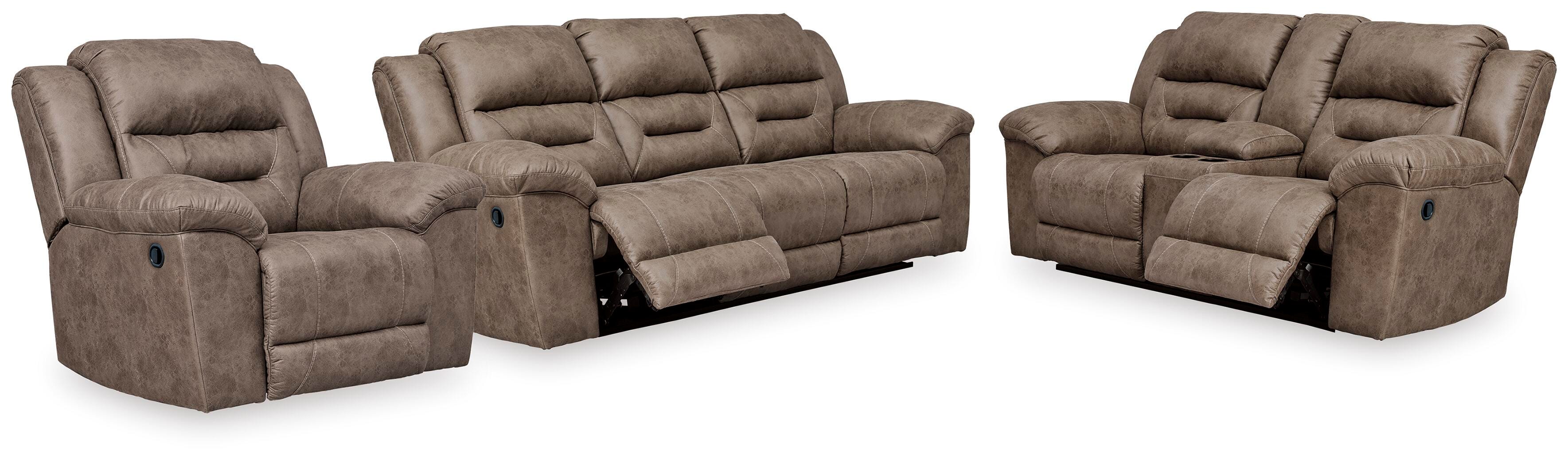 Stoneland Reclining Sofa, Loveseat and Recliner - image 2