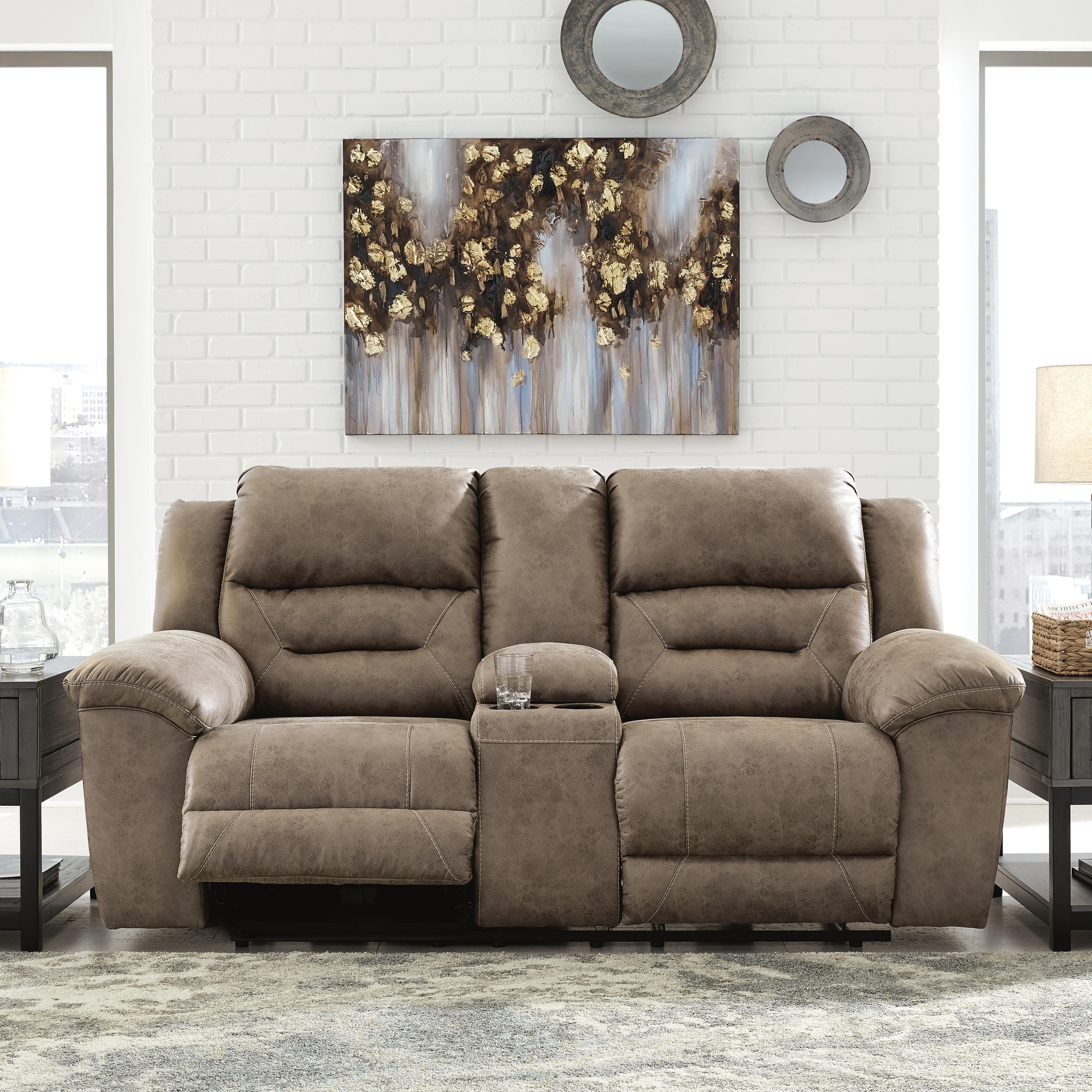 Stoneland Power Reclining Loveseat with Console - image 2