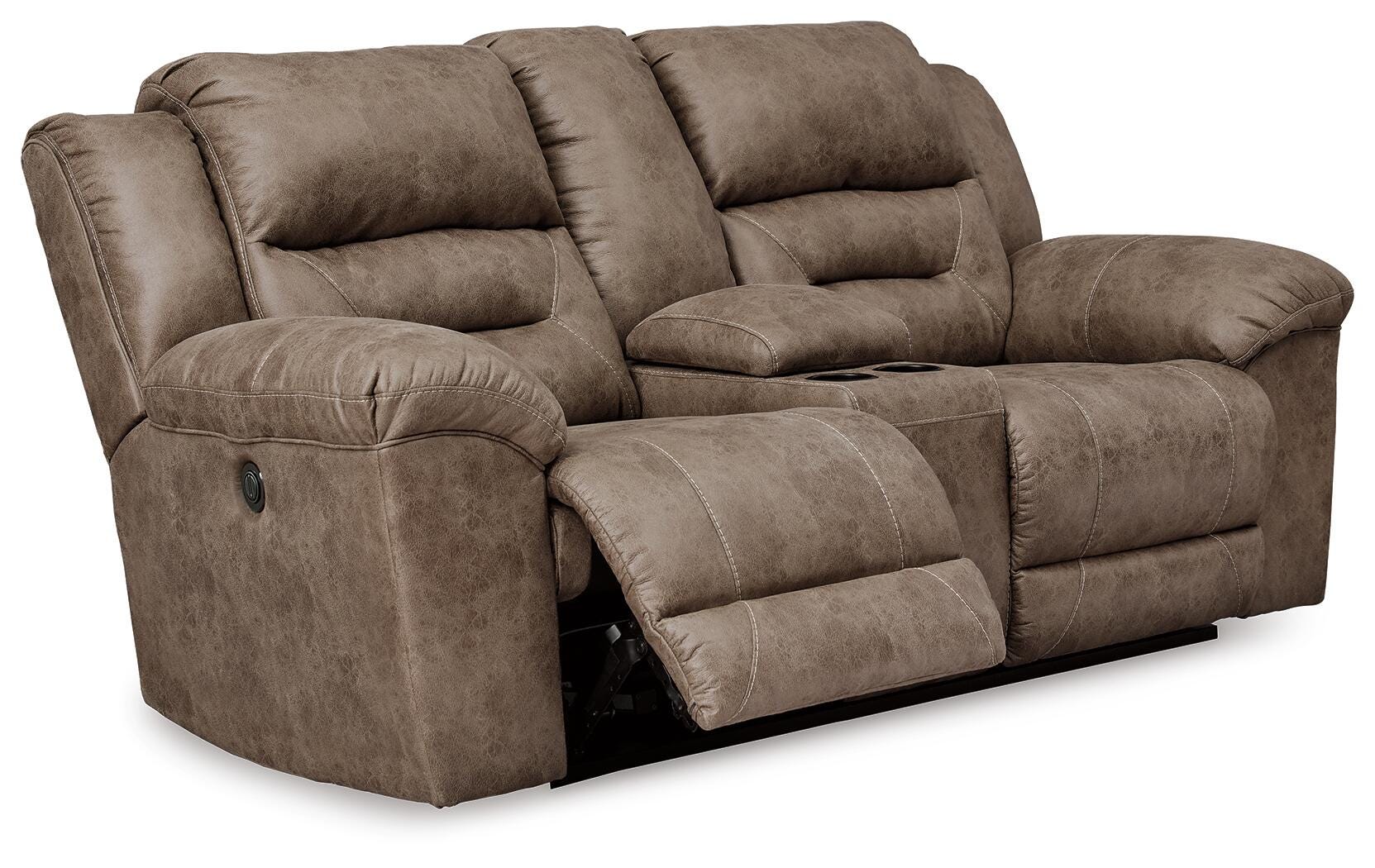 Stoneland Power Reclining Loveseat with Console - image 2