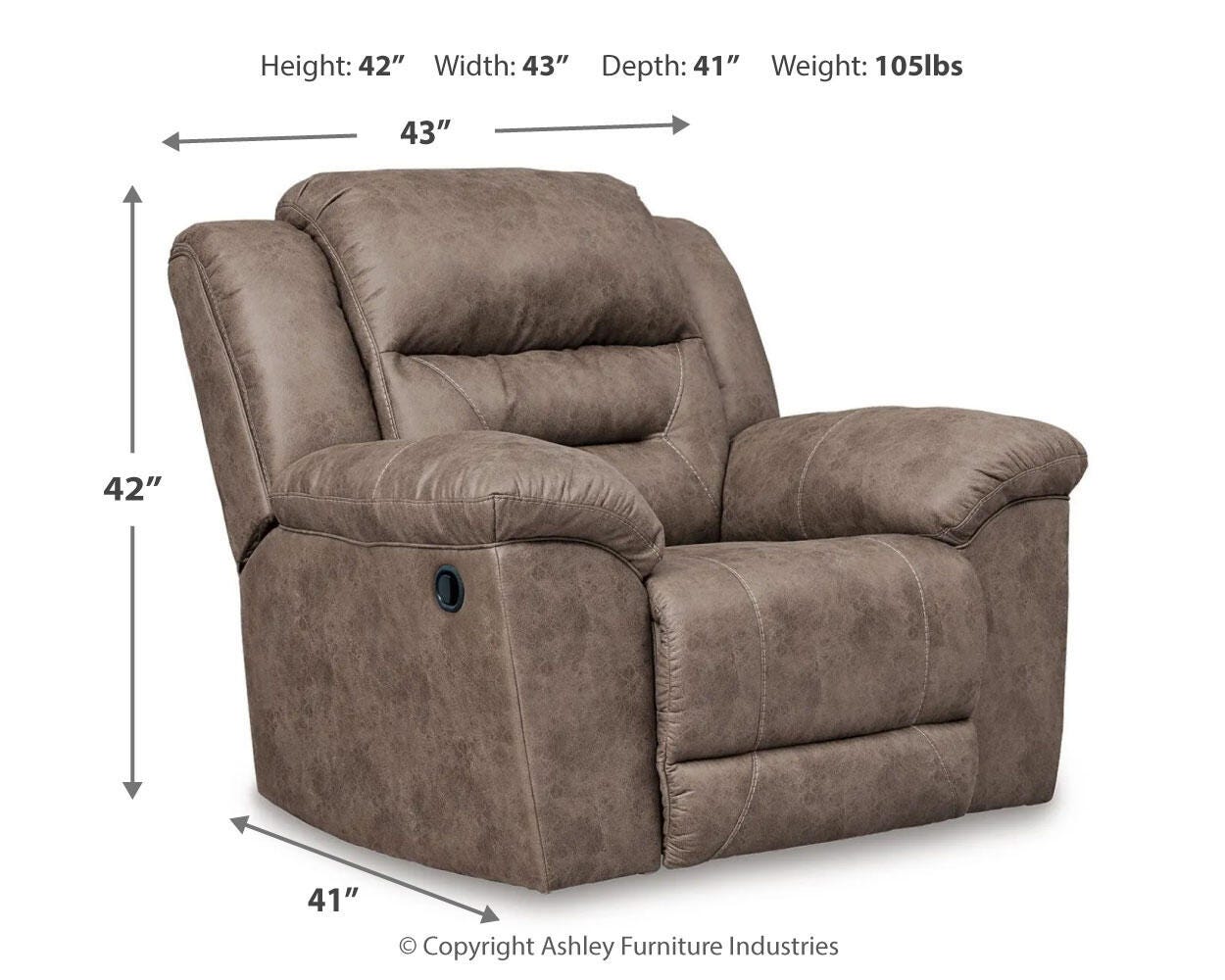 Stoneland Reclining Sofa, Loveseat and Recliner - image 9