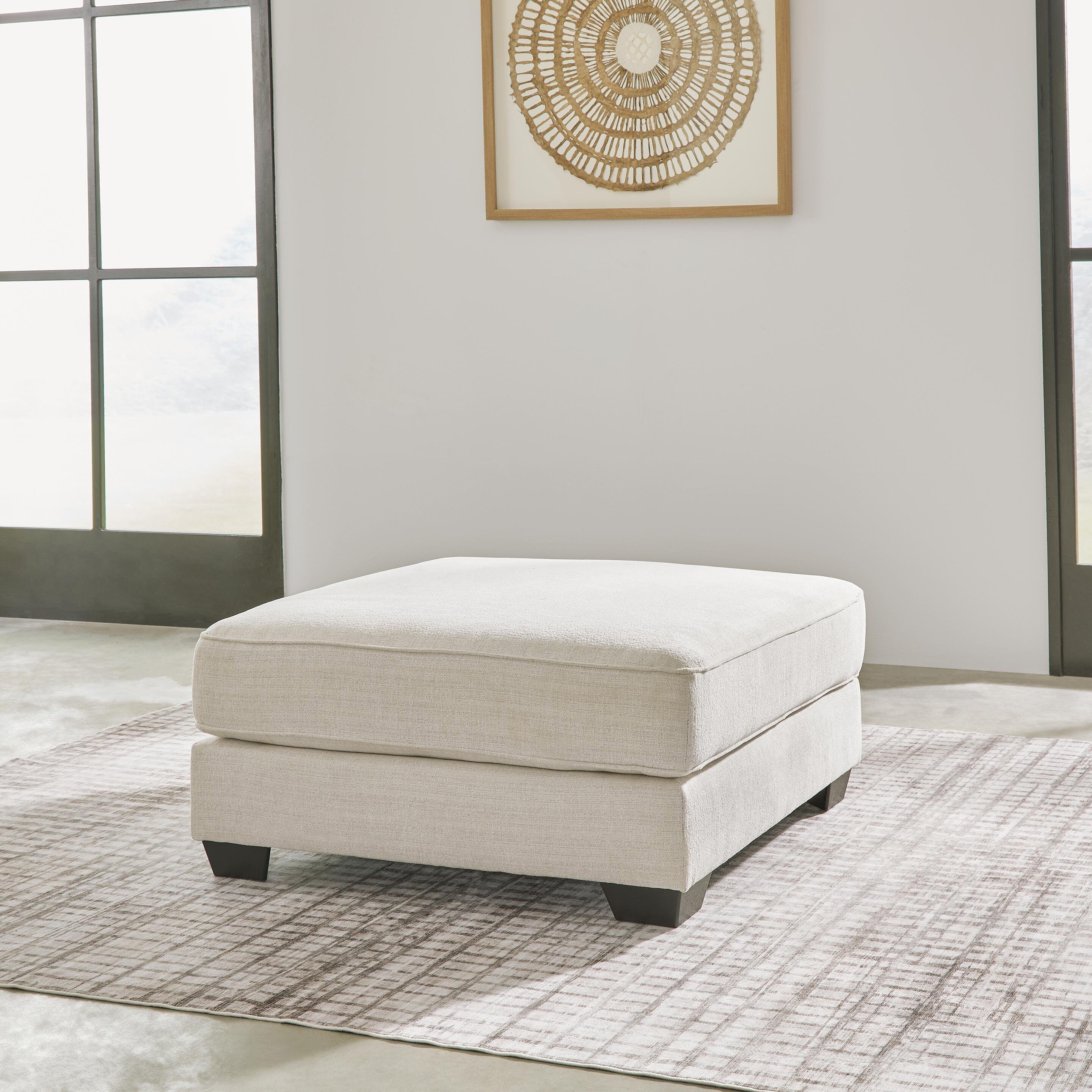 Lerenza Oversized Accent Ottoman, , large