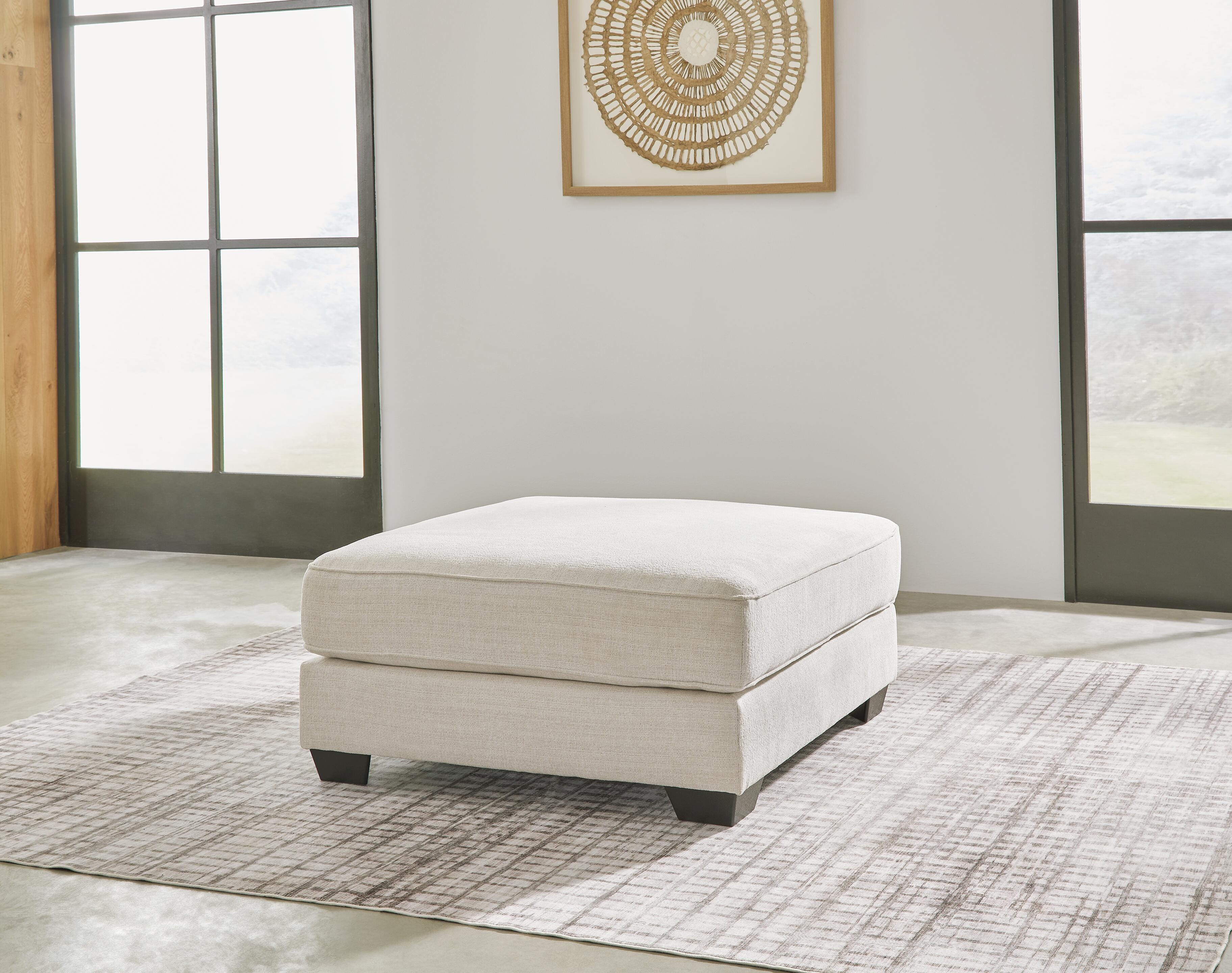 Lerenza Oversized Accent Ottoman - image 1