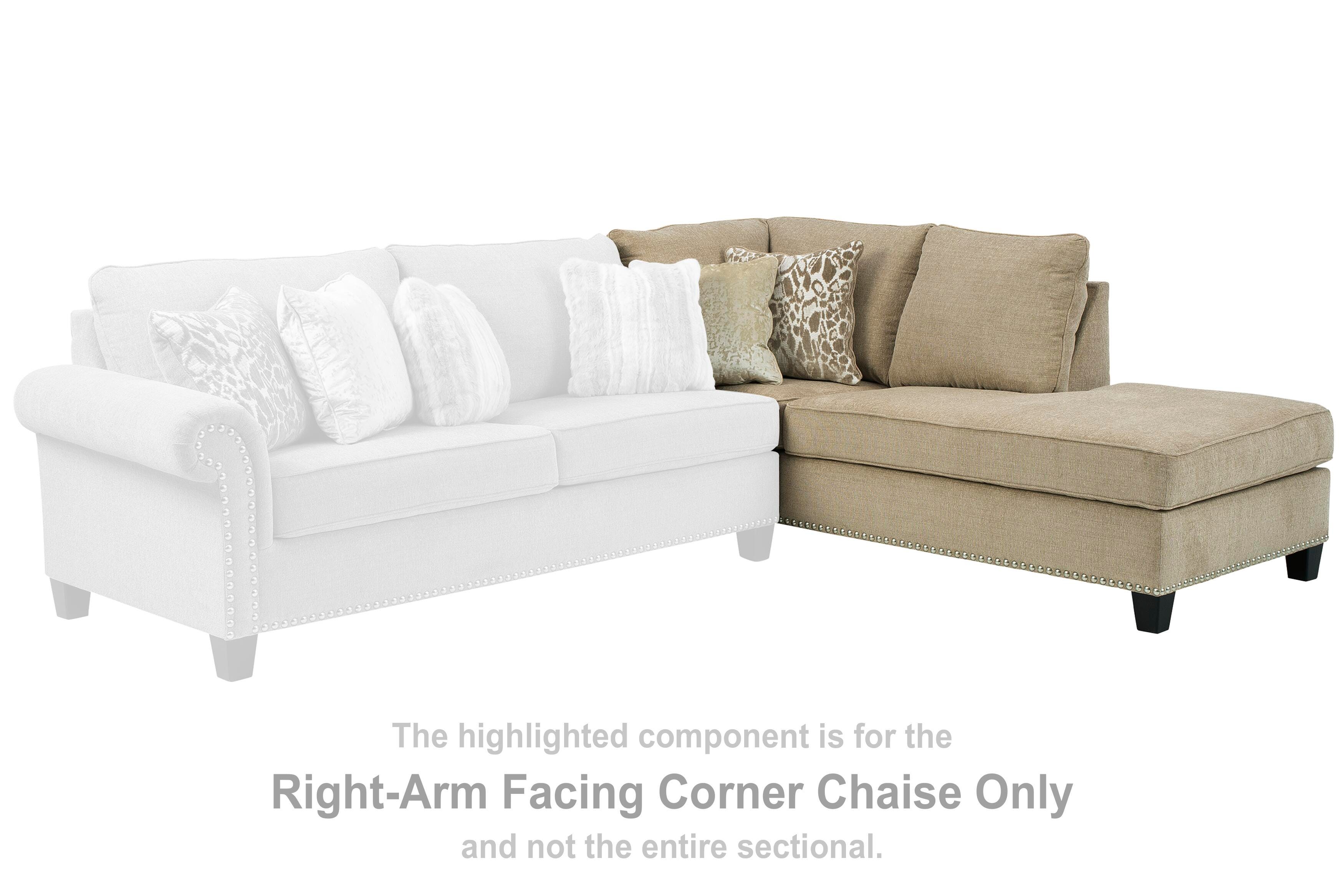 Dovemont Right-Arm Facing Corner Chaise, , large