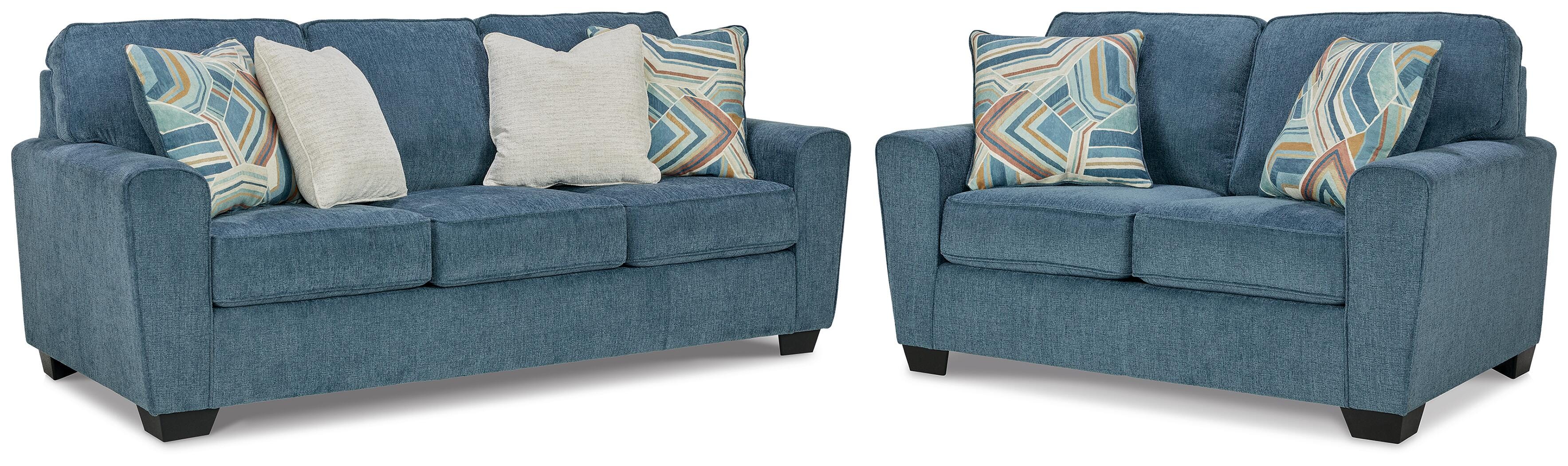 Cashton Queen Sofa Sleeper and Loveseat - image 1
