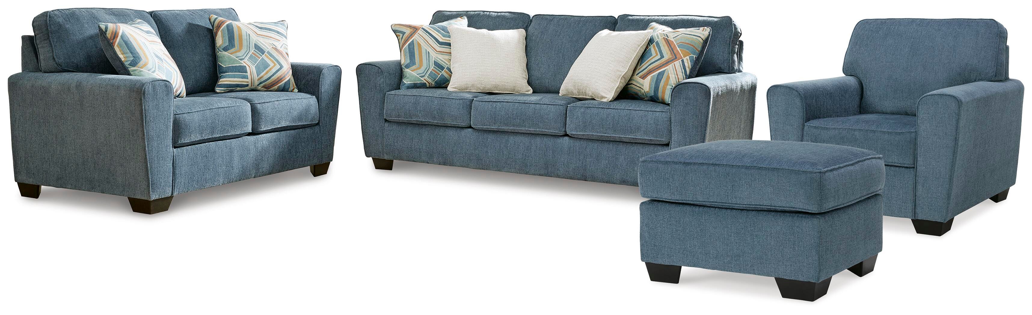 Sofá Cashton, Sofá de dos plazas, Sillón y Otomana - image 2