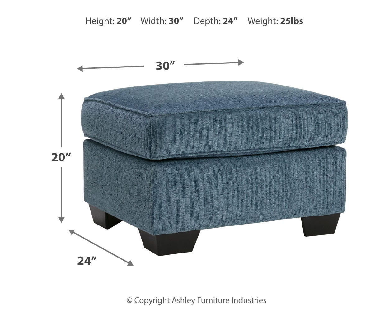 Sofá Cashton, Sofá de dos plazas, Sillón y Otomana - image 22