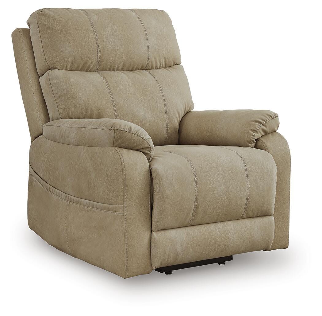 Next-Gen Durapella Power Lift Recliner, Sand, large