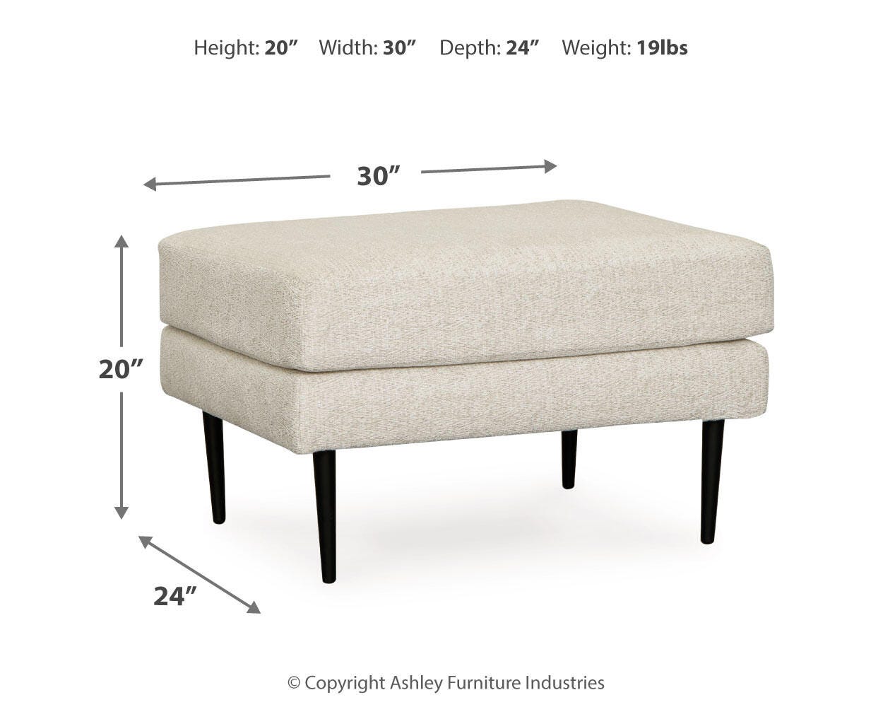 Hazela Chair and Ottoman - image 11