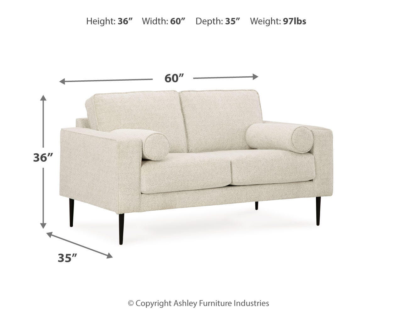 Hazela Loveseat - image 4