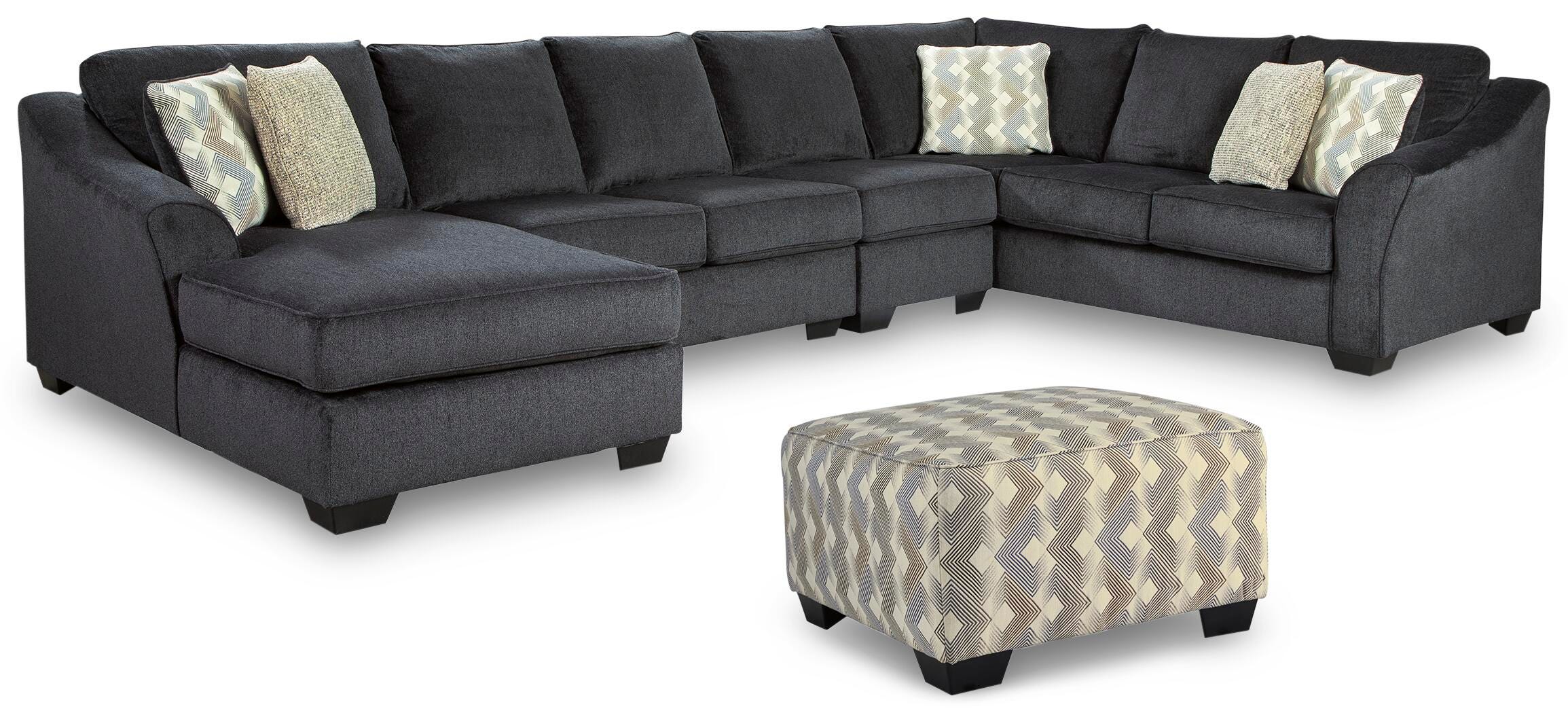 Eltmann 4-Piece Sectional with Chaise and Ottoman - image 1
