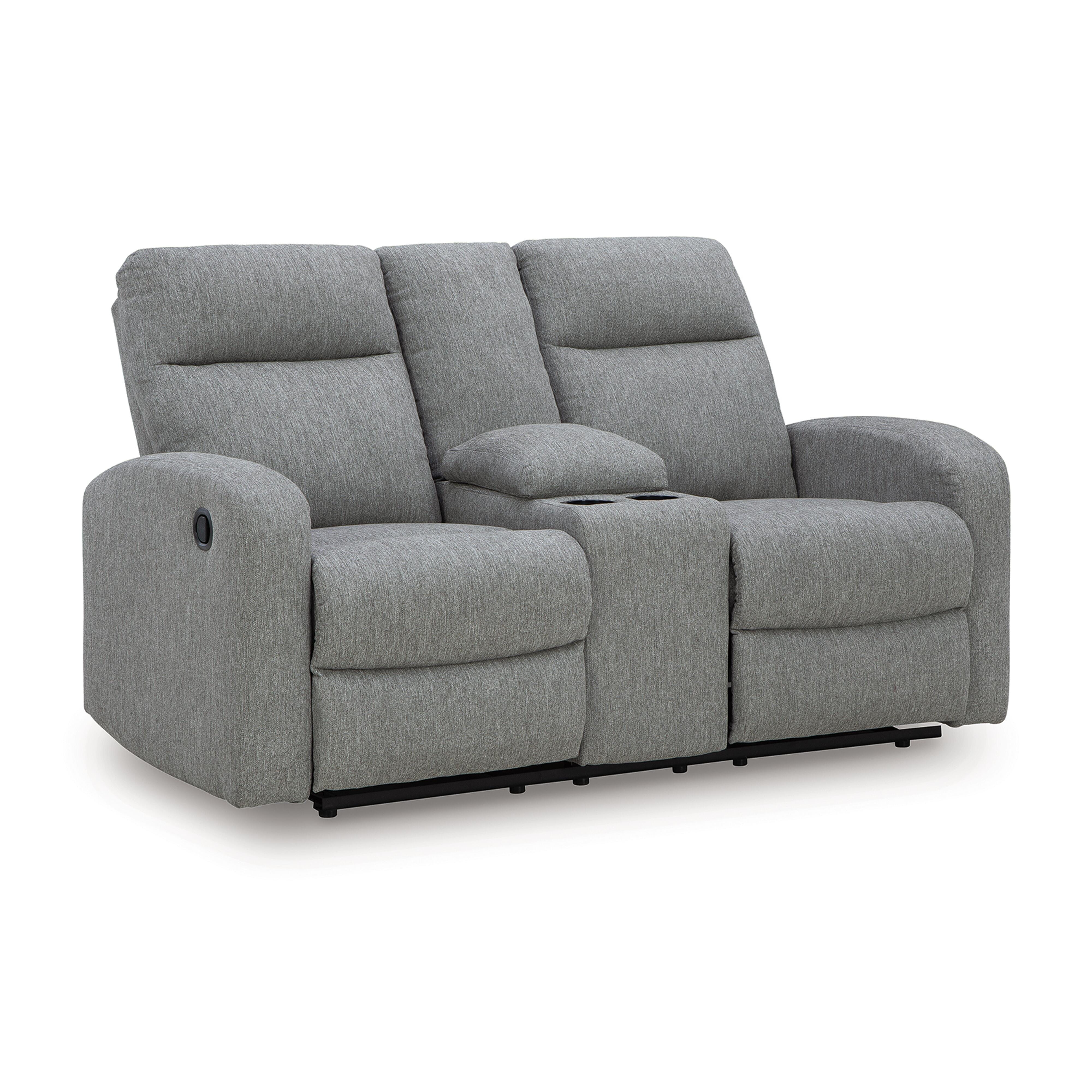 Moreau Place Reclining Loveseat with Console, , large