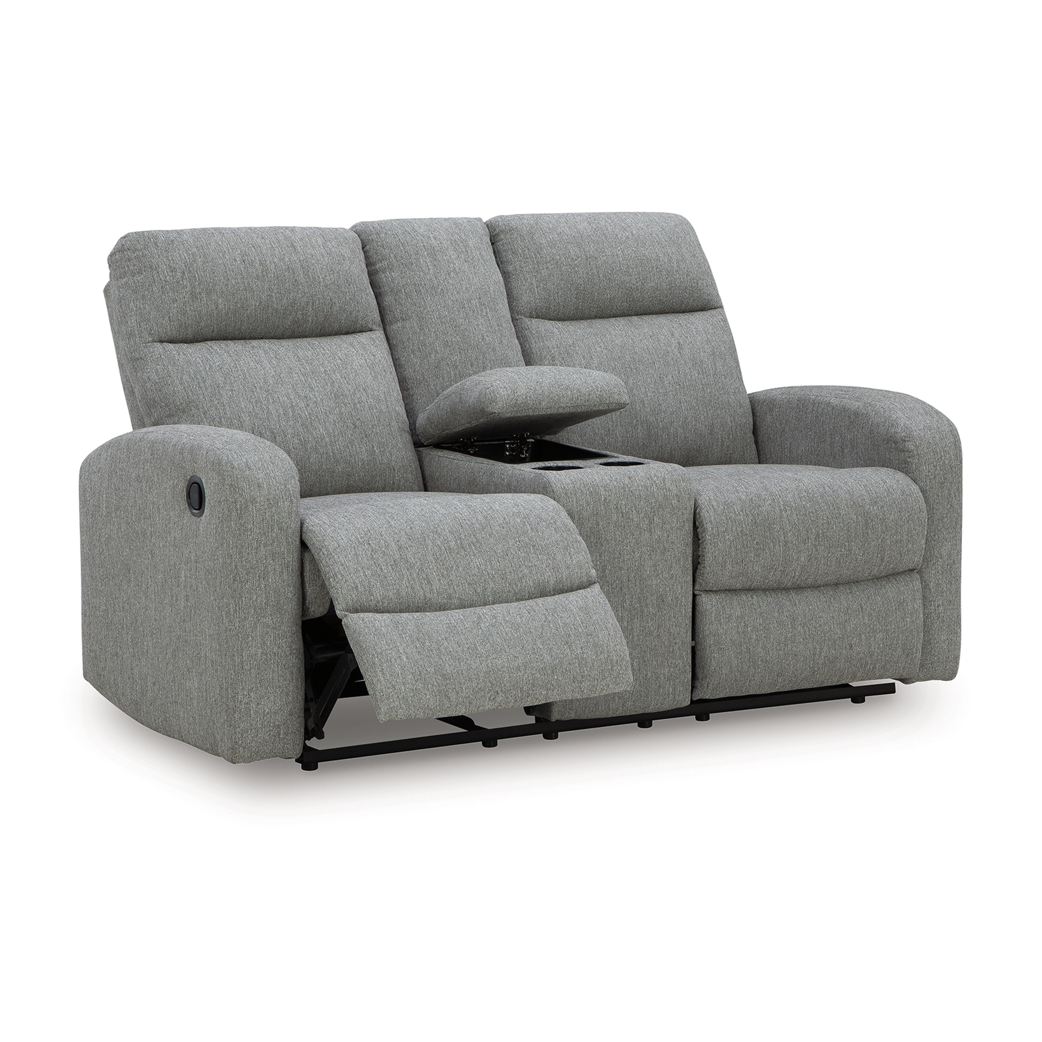 Moreau Place Reclining Loveseat with Console, , large