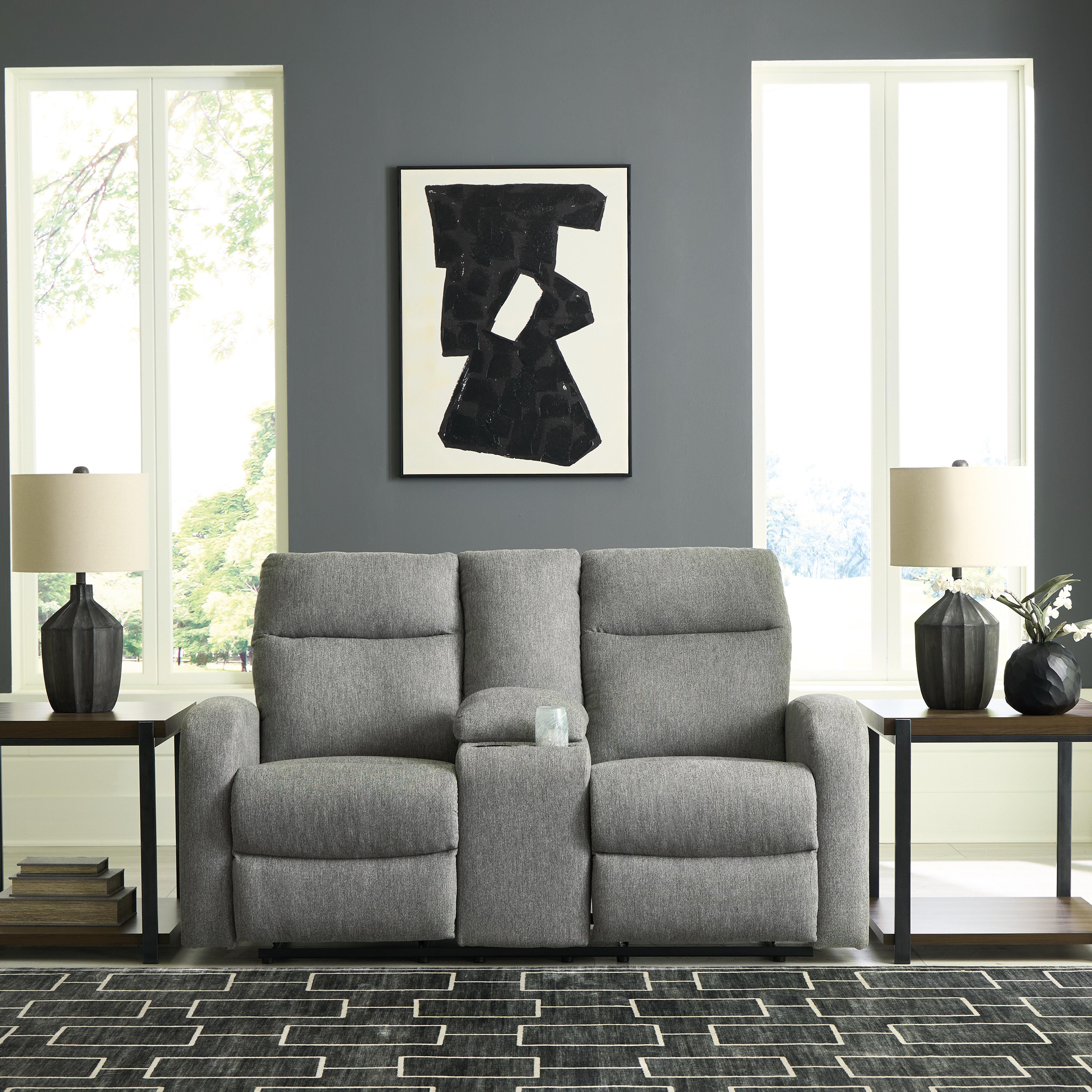 Moreau Place Reclining Loveseat with Console, , large