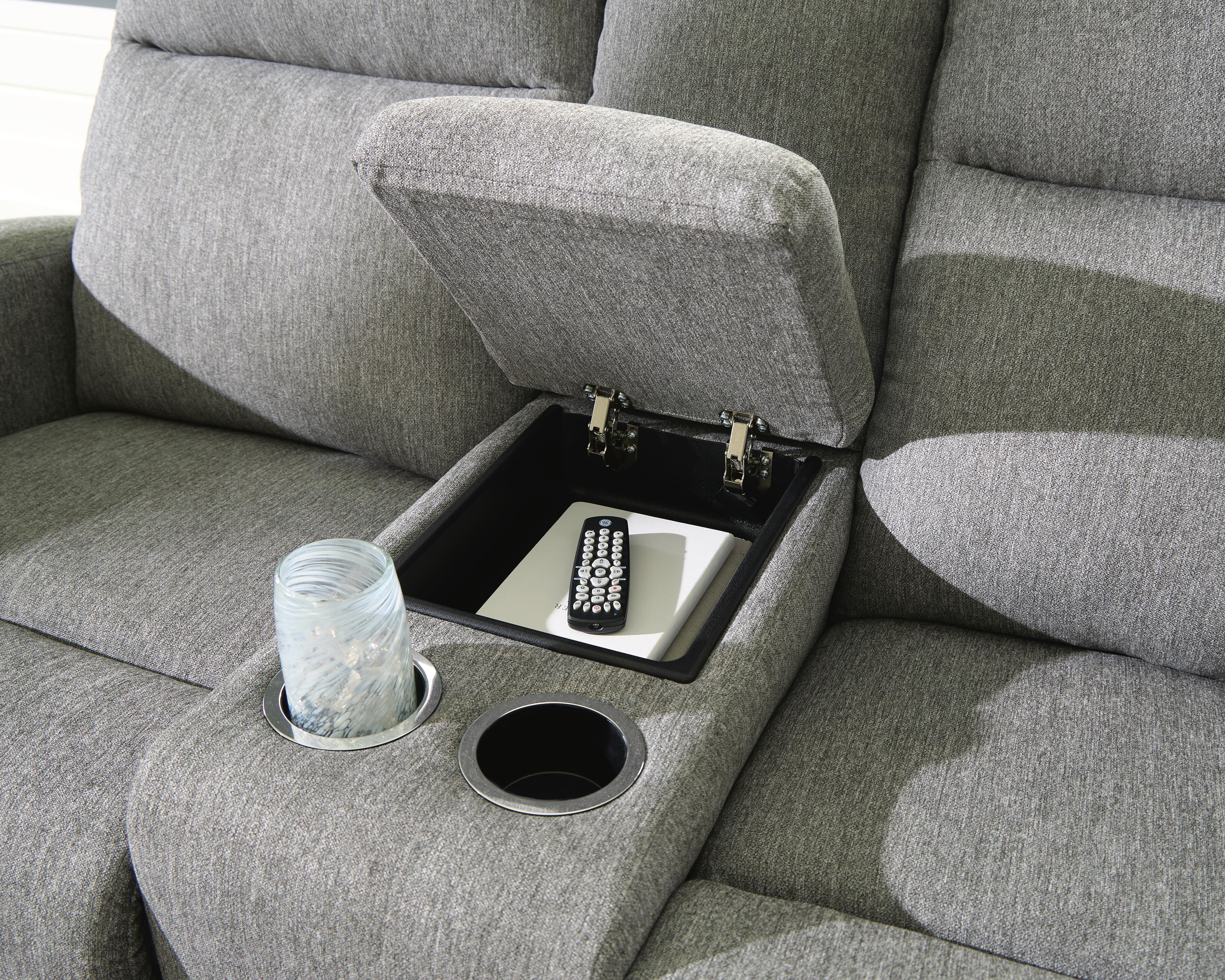 Moreau Place Reclining Loveseat with Console - image 8