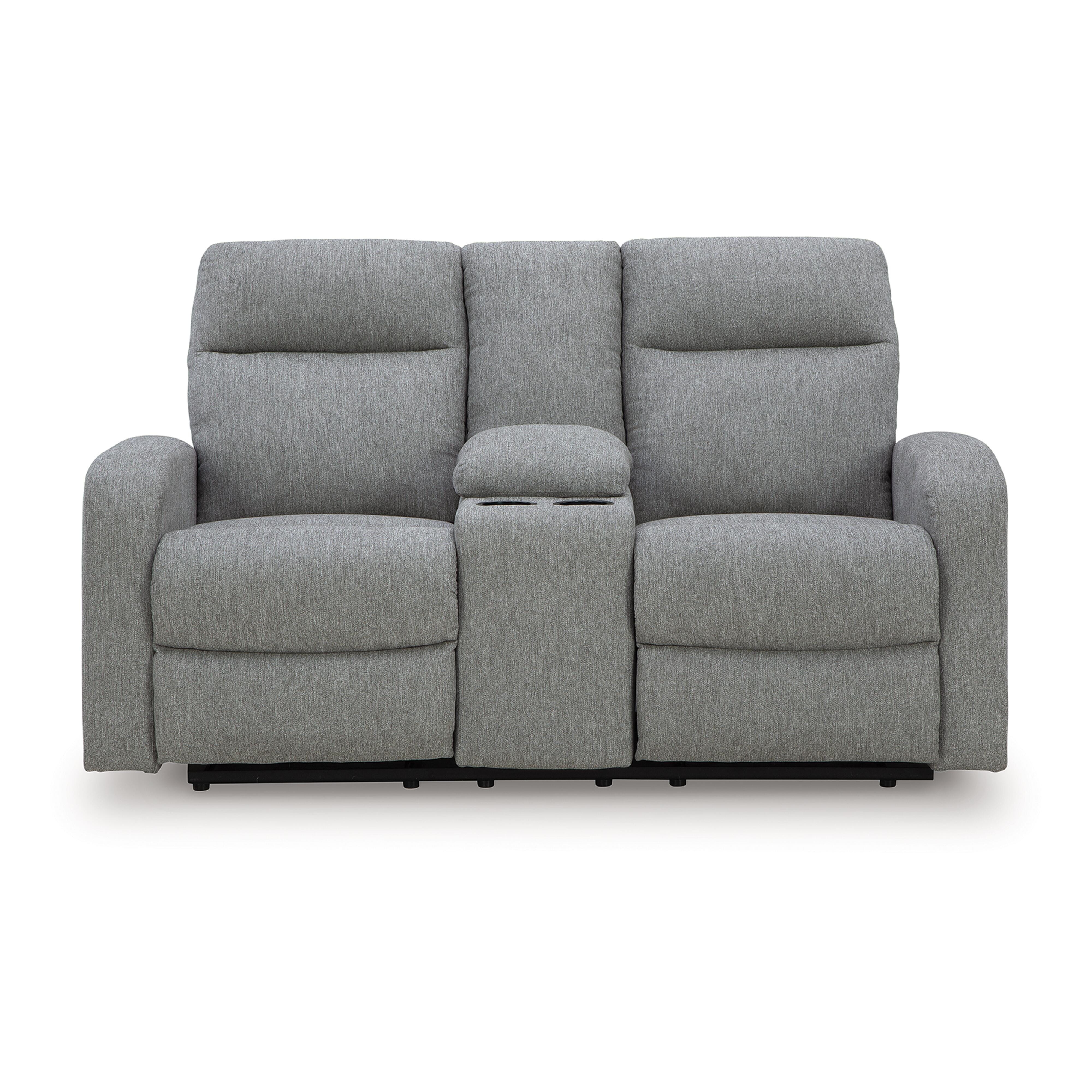 Moreau Place Reclining Loveseat with Console, , large