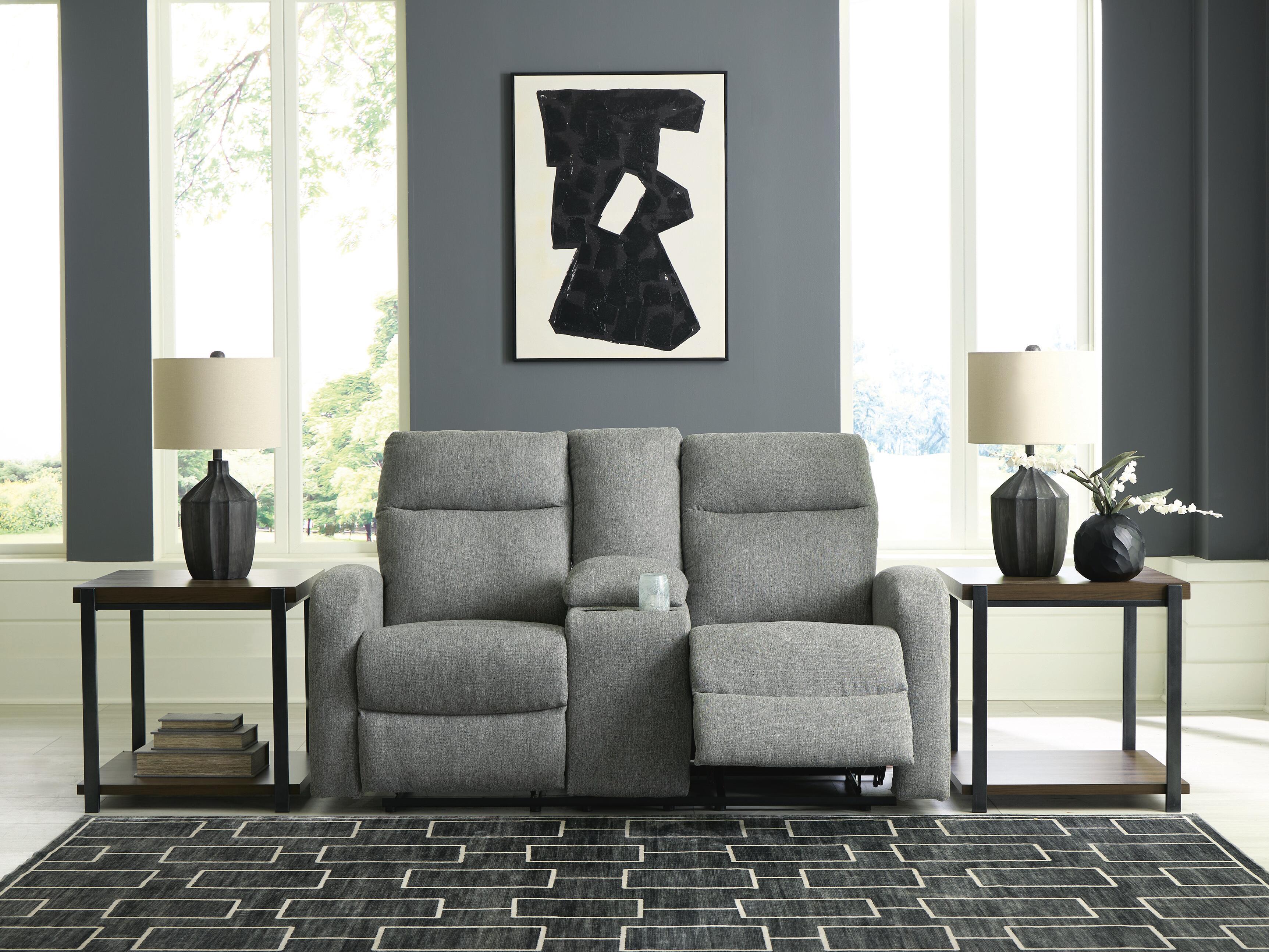 Moreau Place Reclining Loveseat with Console - image 7