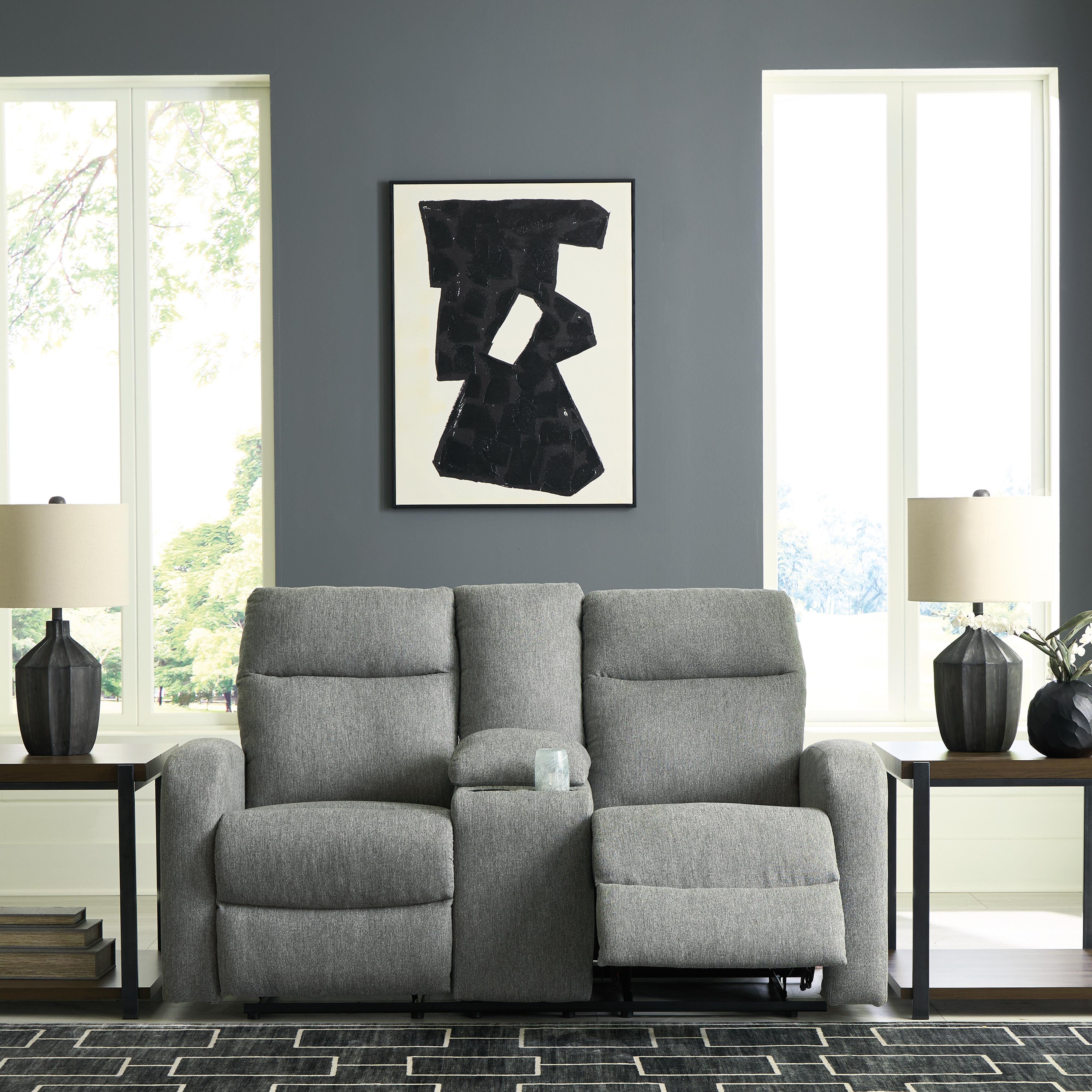 Moreau Place Reclining Loveseat with Console, , large
