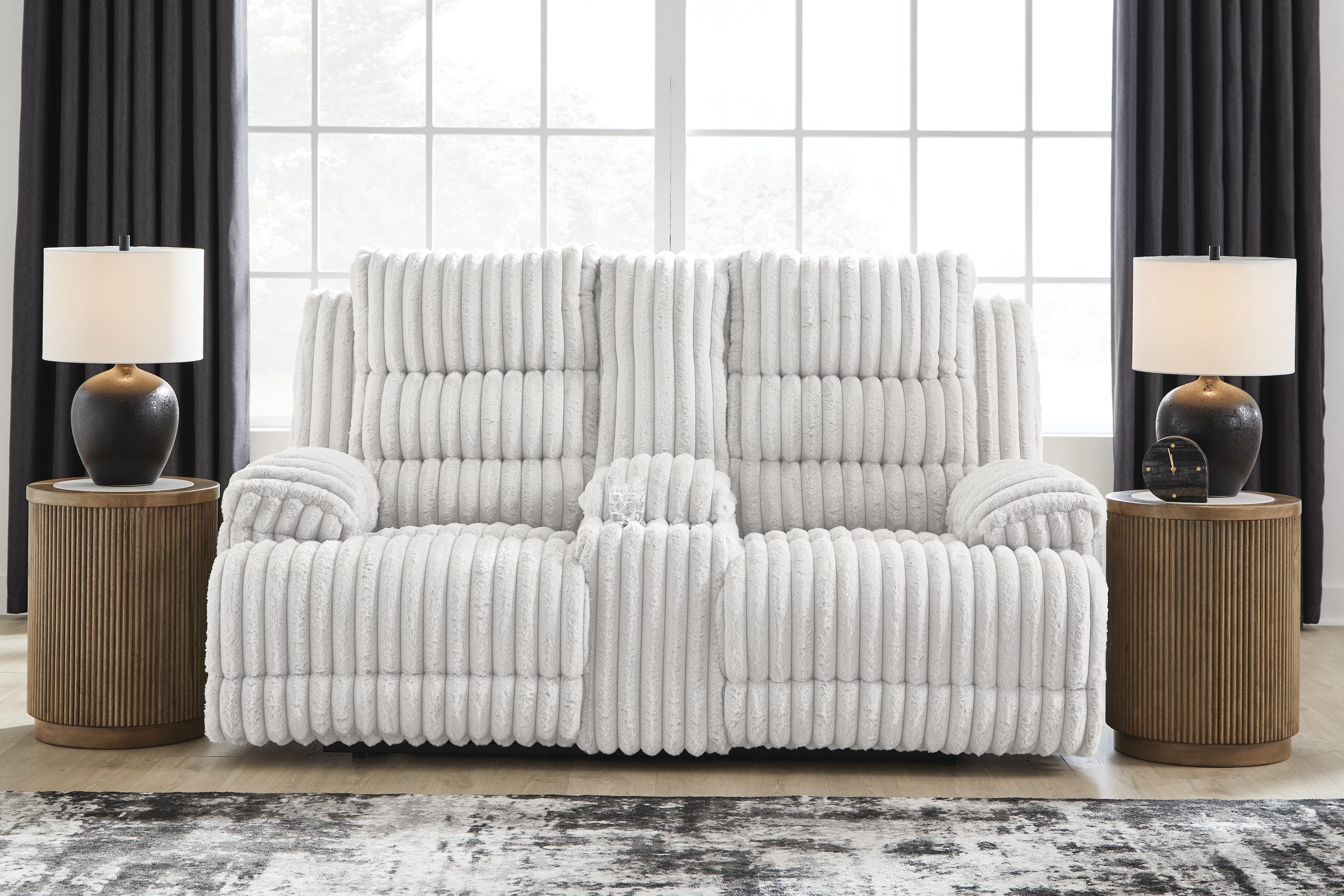 Technique Power Reclining Loveseat with Console - image 1