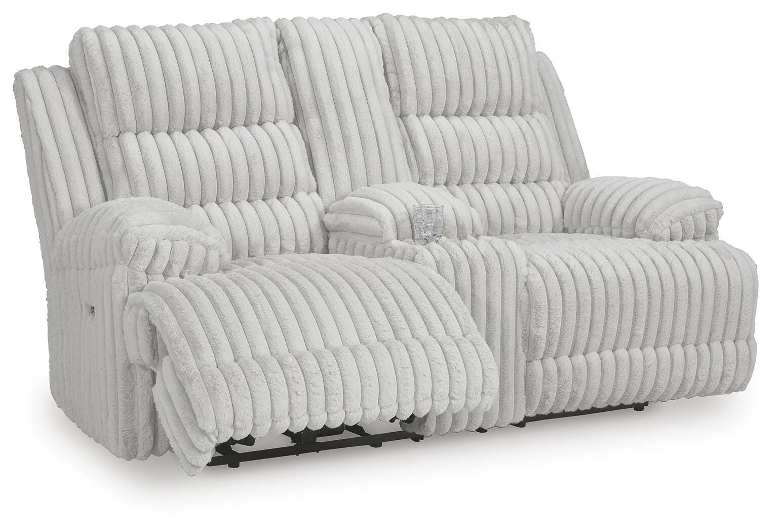 Technique Power Reclining Loveseat with Console - image 3