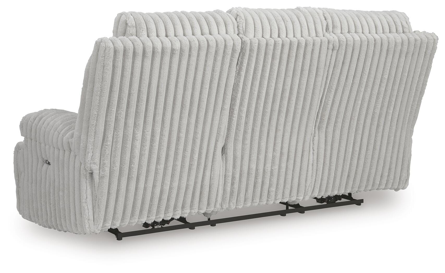 Technique Power Reclining Sofa with Drop Down Table - image 5