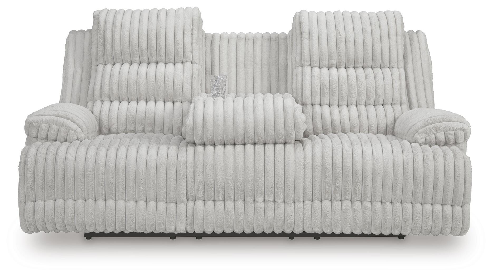 Technique Power Reclining Sofa with Drop Down Table - image 4