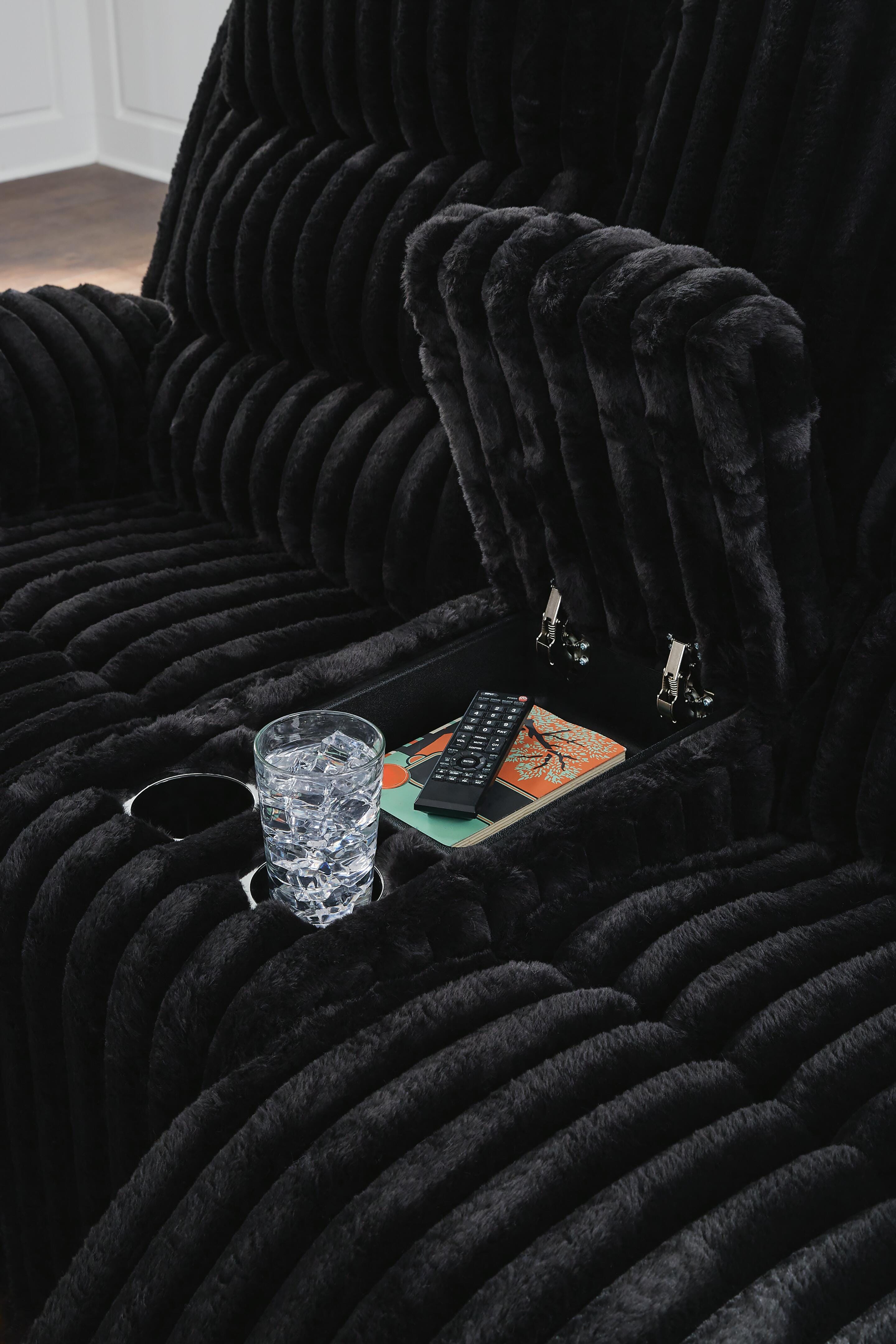 Technique Power Reclining Loveseat with Console - image 5
