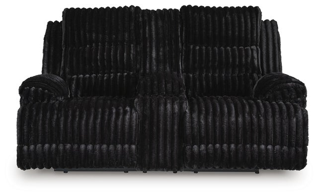 Technique Power Reclining Loveseat with Console