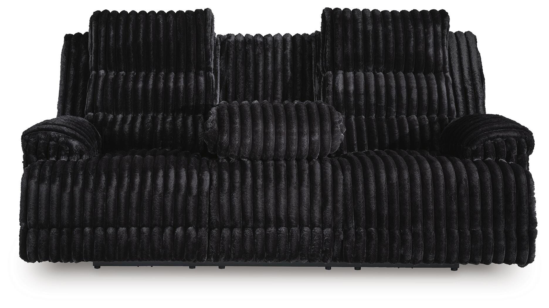 Technique Power Reclining Sofa with Drop Down Table - image 4