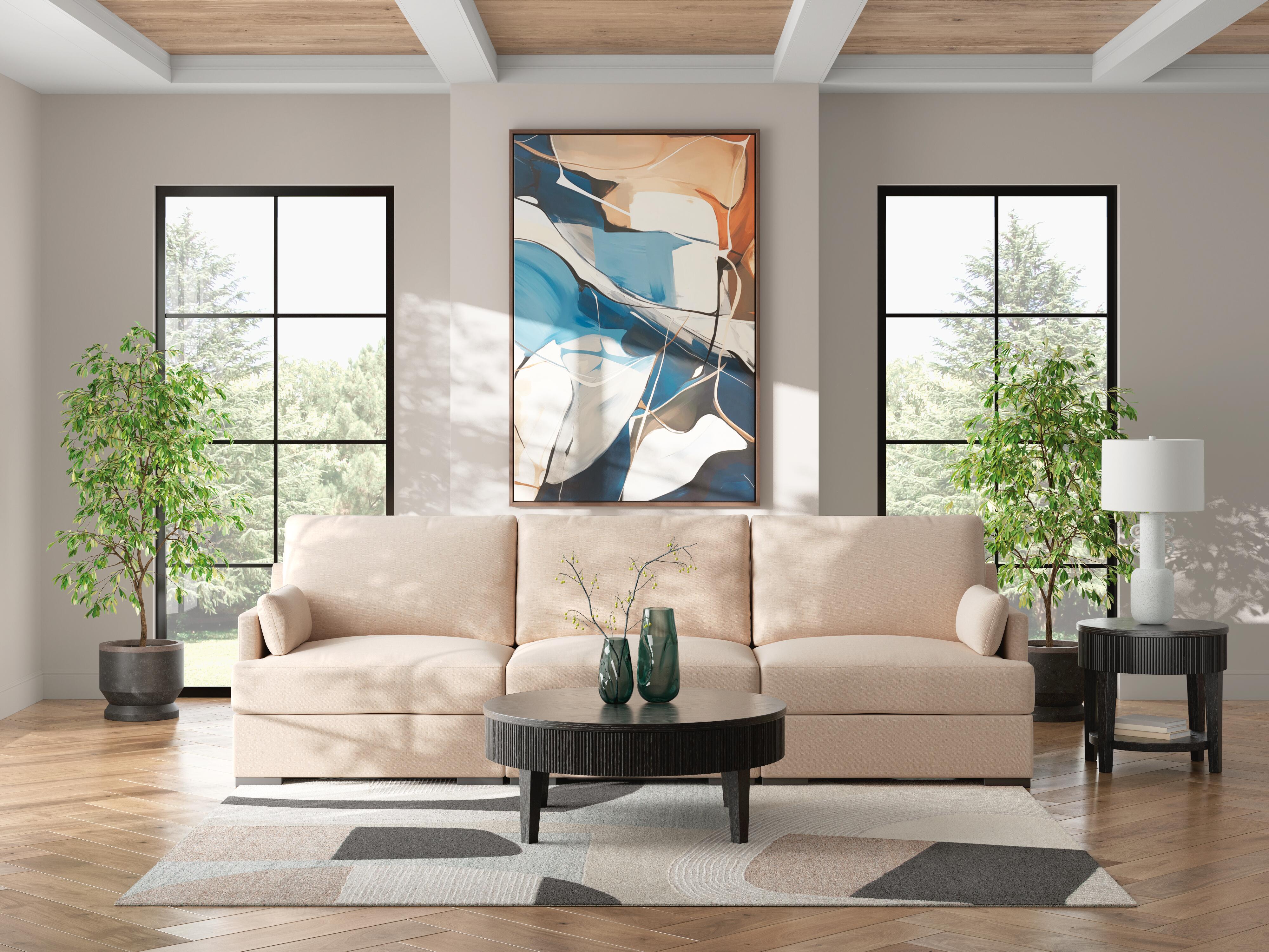 Regality 3-Piece Next-Gen Nuvella™ Performance Fabric Modular Sofa