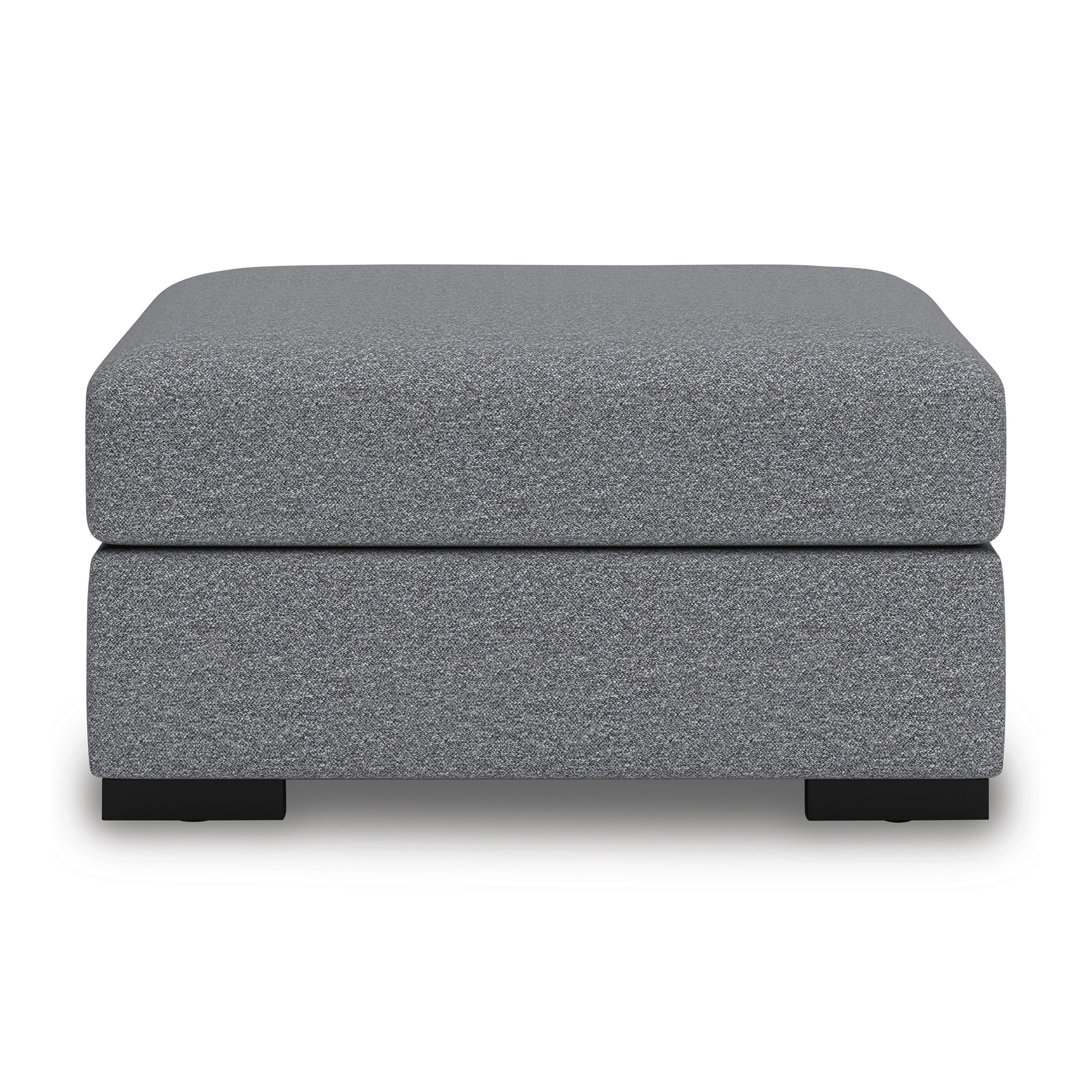 Omaha by Ashley Oversized Accent Ottoman, Salt and Pepper, large