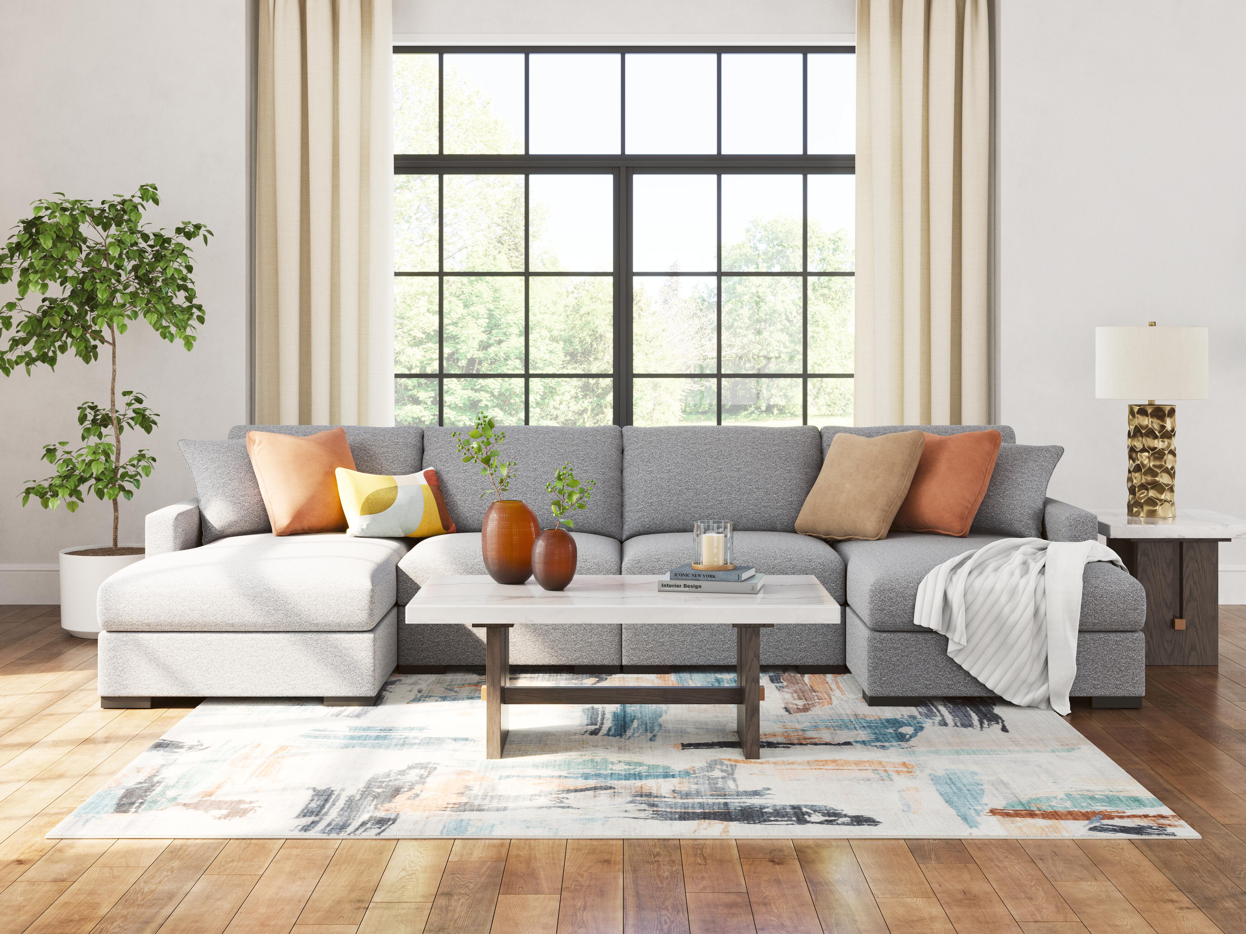 Omaha by Ashley 4-Piece Sectional with Chaise - image 1