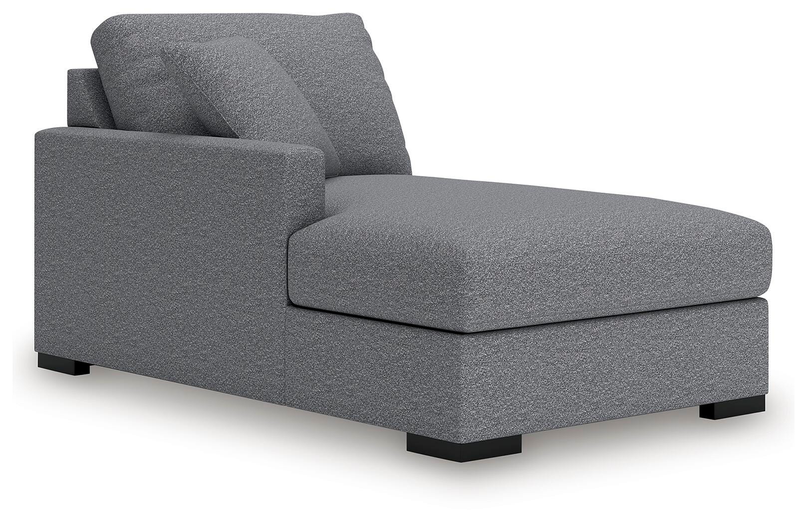 Omaha by Ashley 4-Piece Sectional with Chaise and Audio Console - image 3