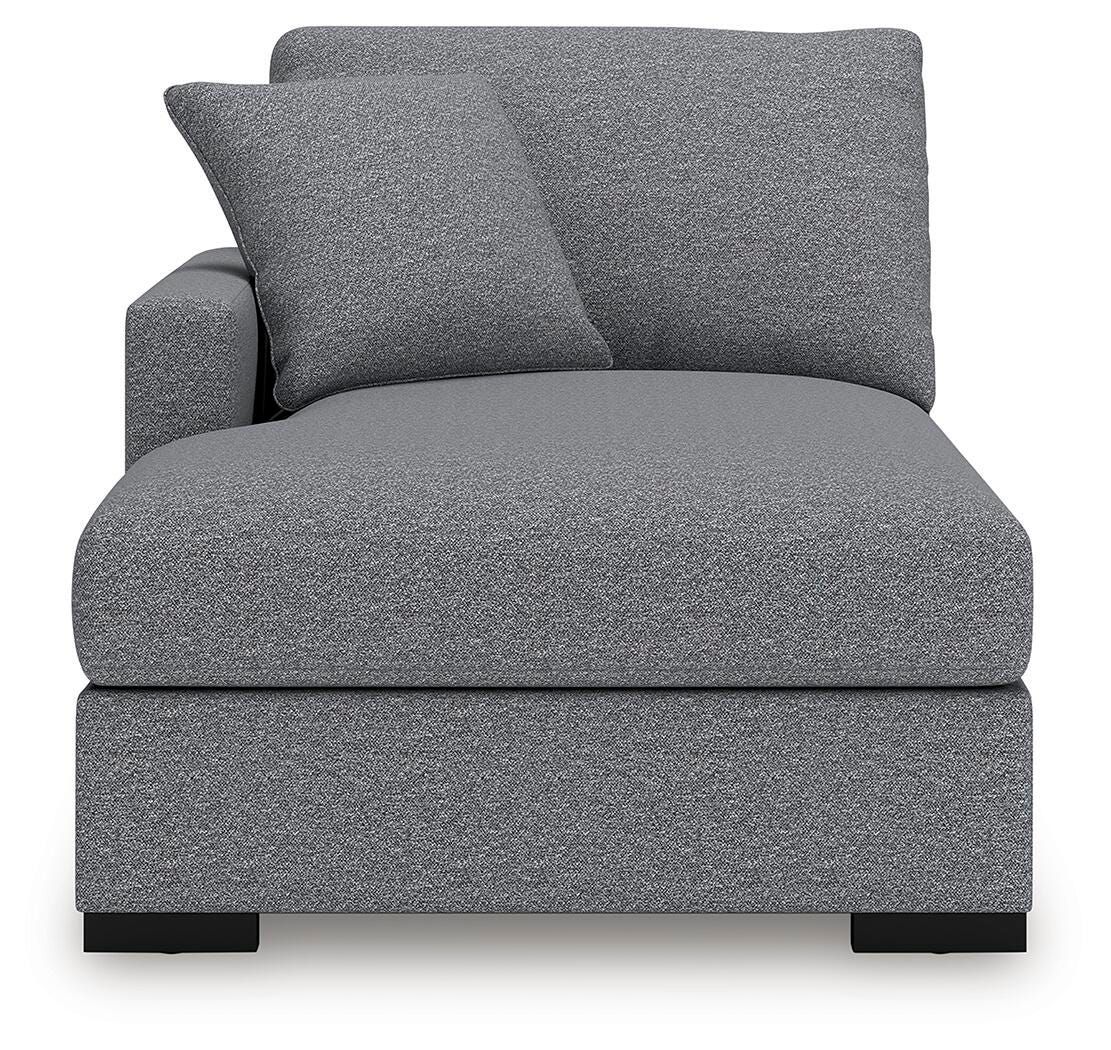 Omaha by Ashley 4-Piece Sectional with Chaise and Audio Console - image 2