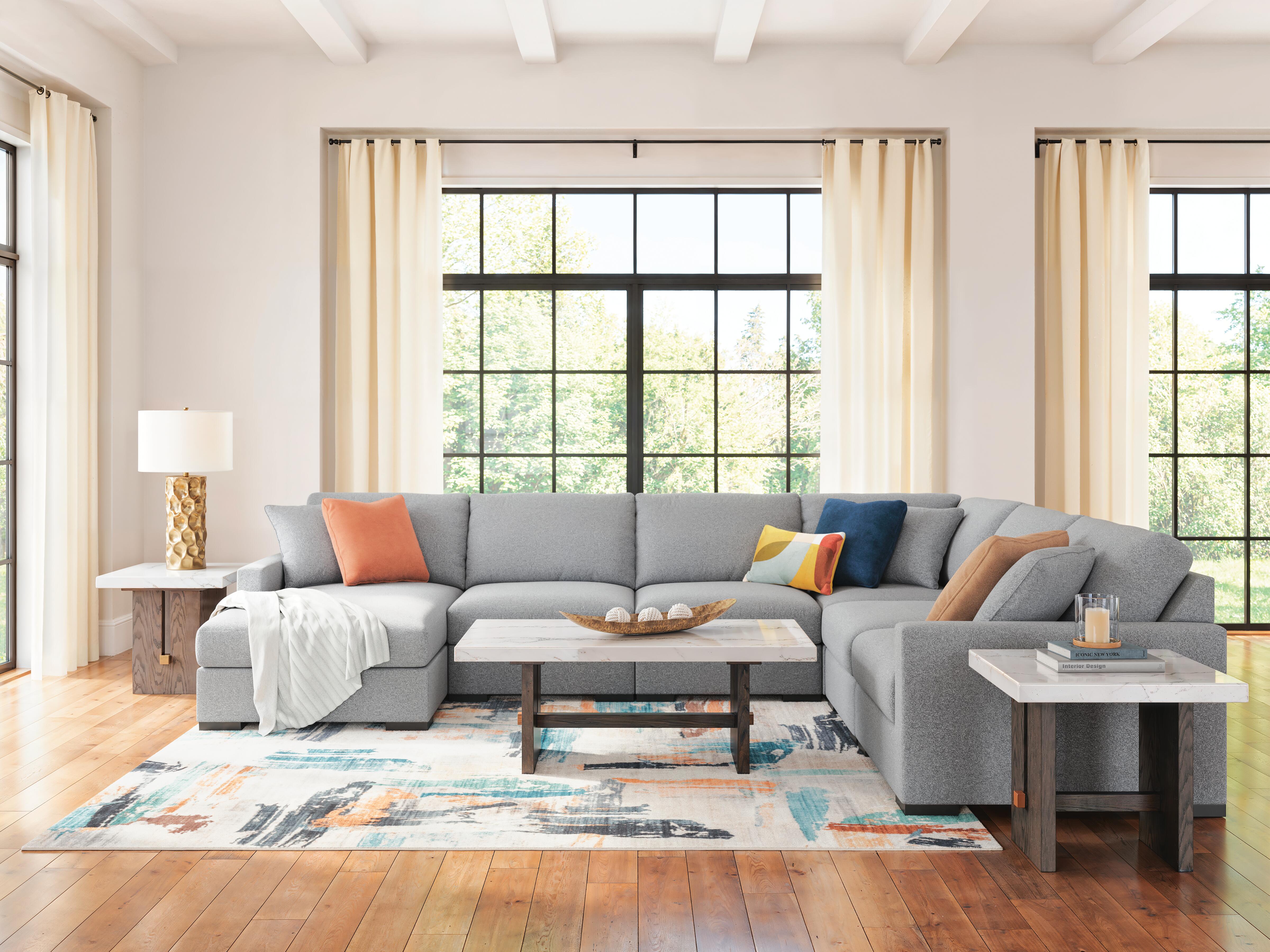 Omaha by Ashley 6-Piece Sectional with Storage Chaise - image 4