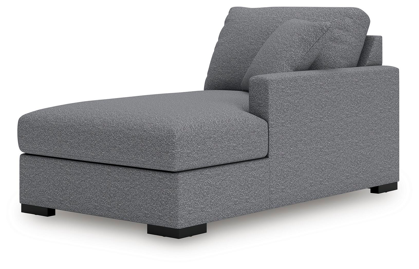 Omaha by Ashley 4-Piece Sectional with Chaise and Audio Console - image 7