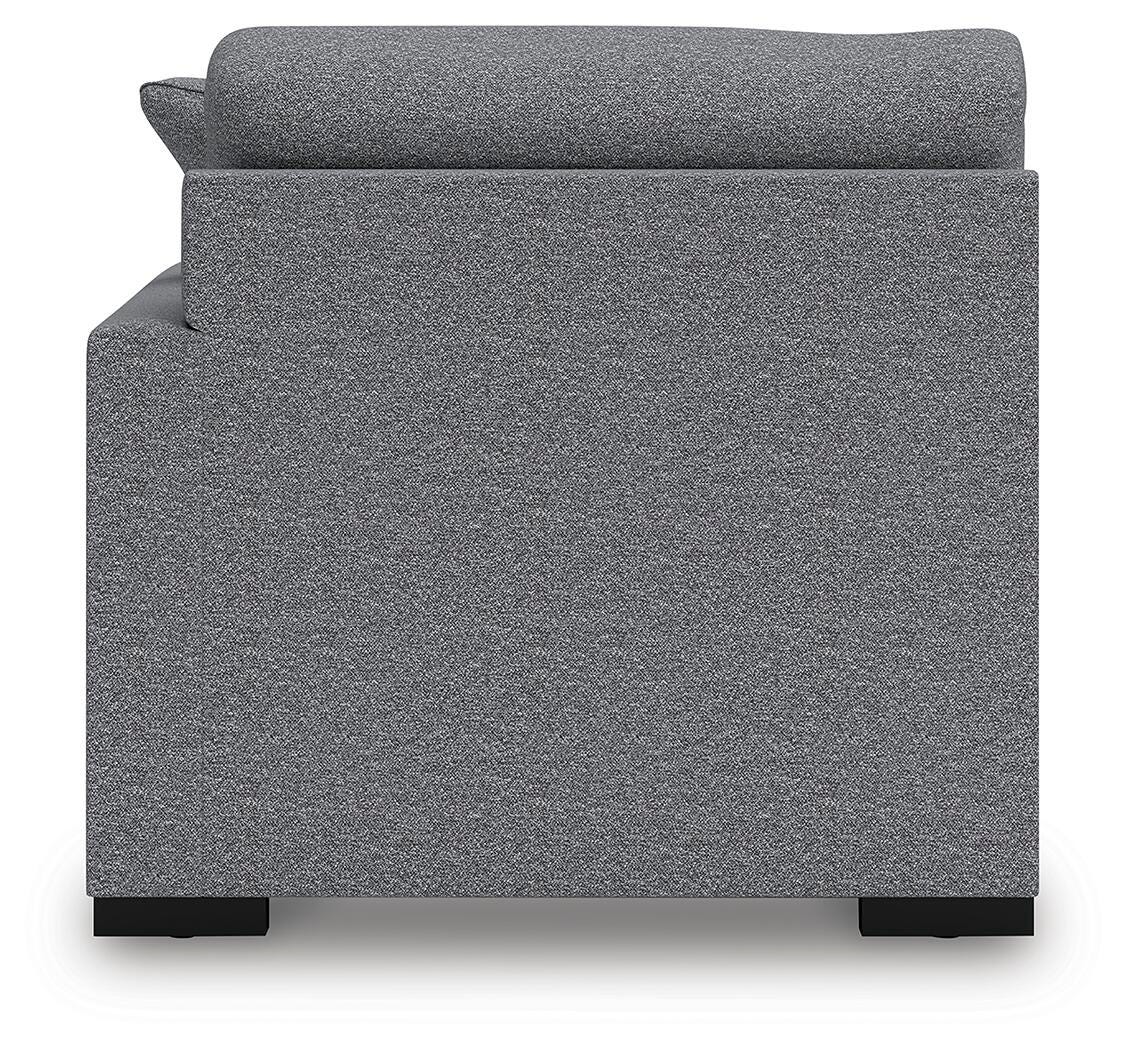 Omaha by Ashley 4-Piece Sectional with Chaise and Audio Console - image 5