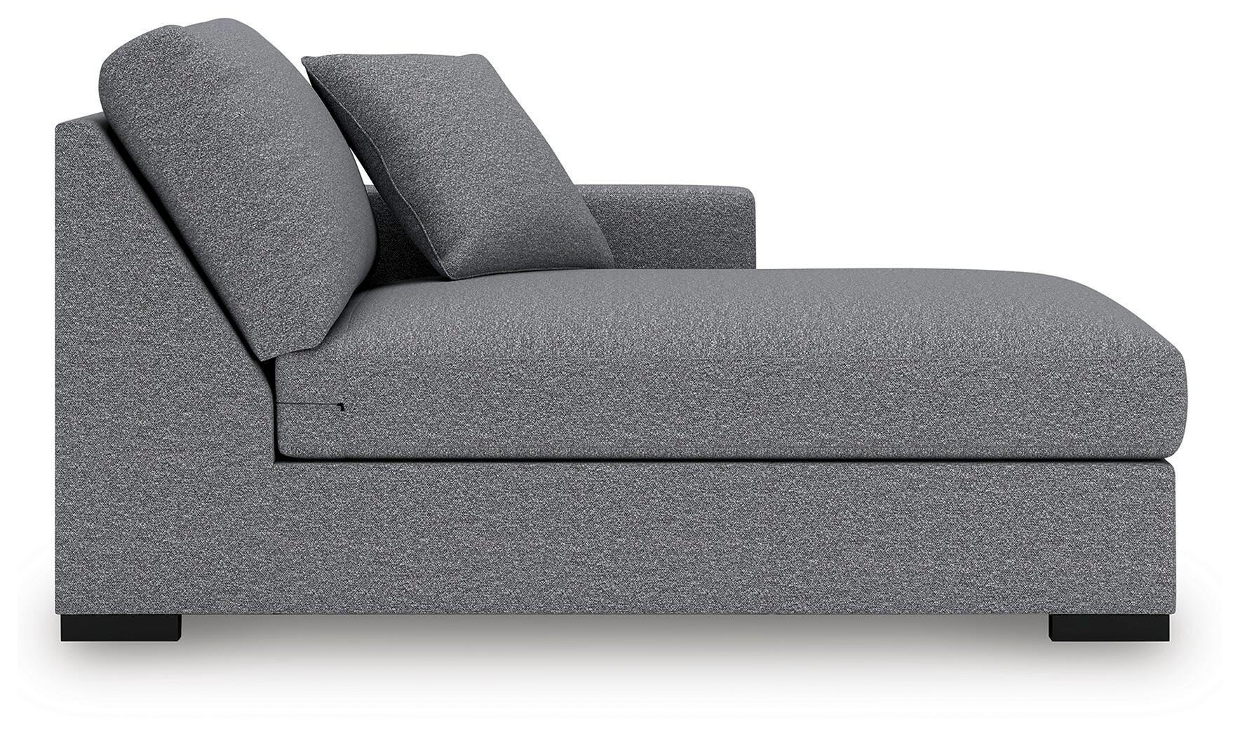 Omaha by Ashley 4-Piece Sectional with Chaise and Audio Console - image 4