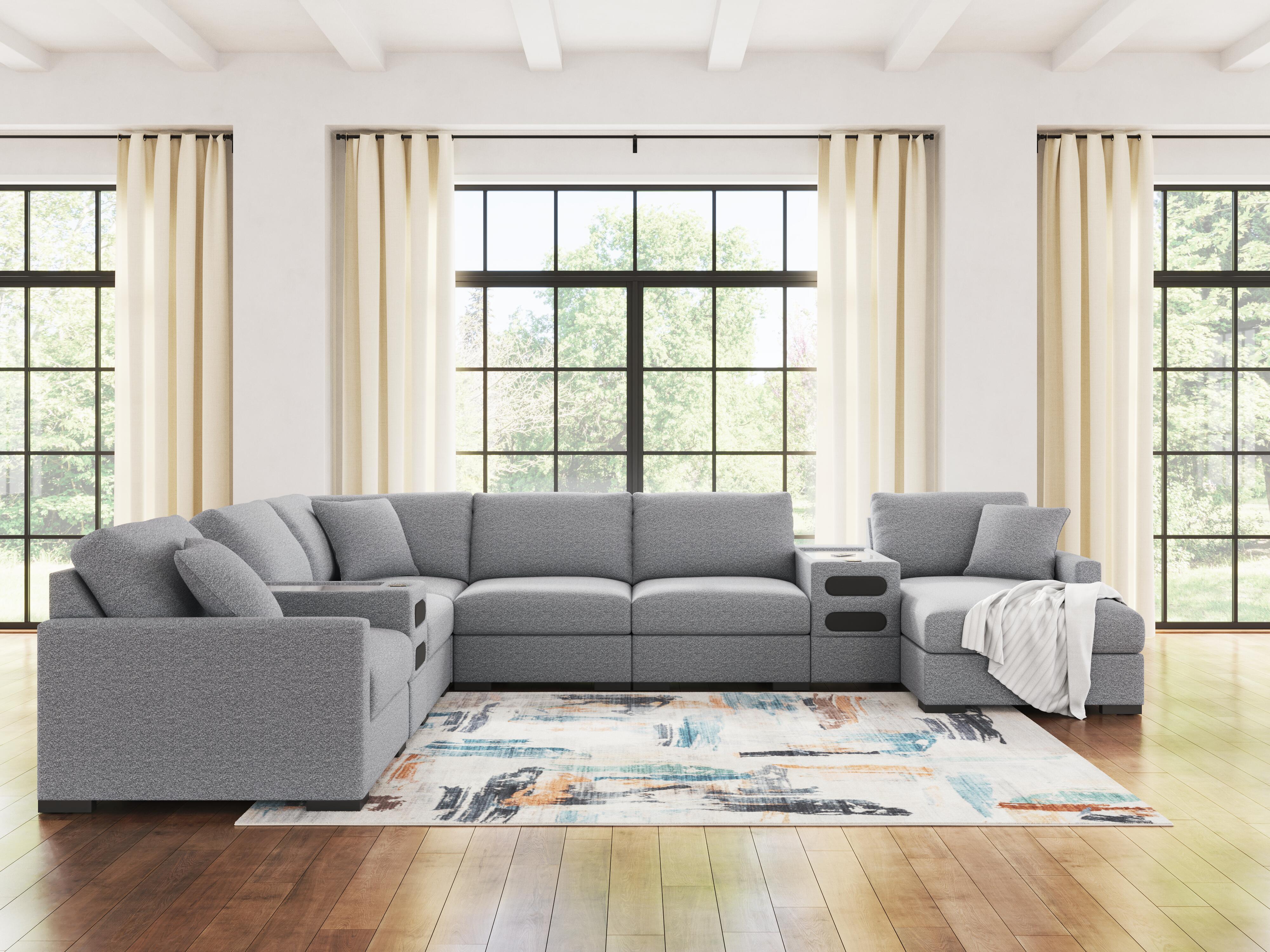 Omaha by Ashley 8-Piece Modular Next-Gen Nuvella™ Performance
