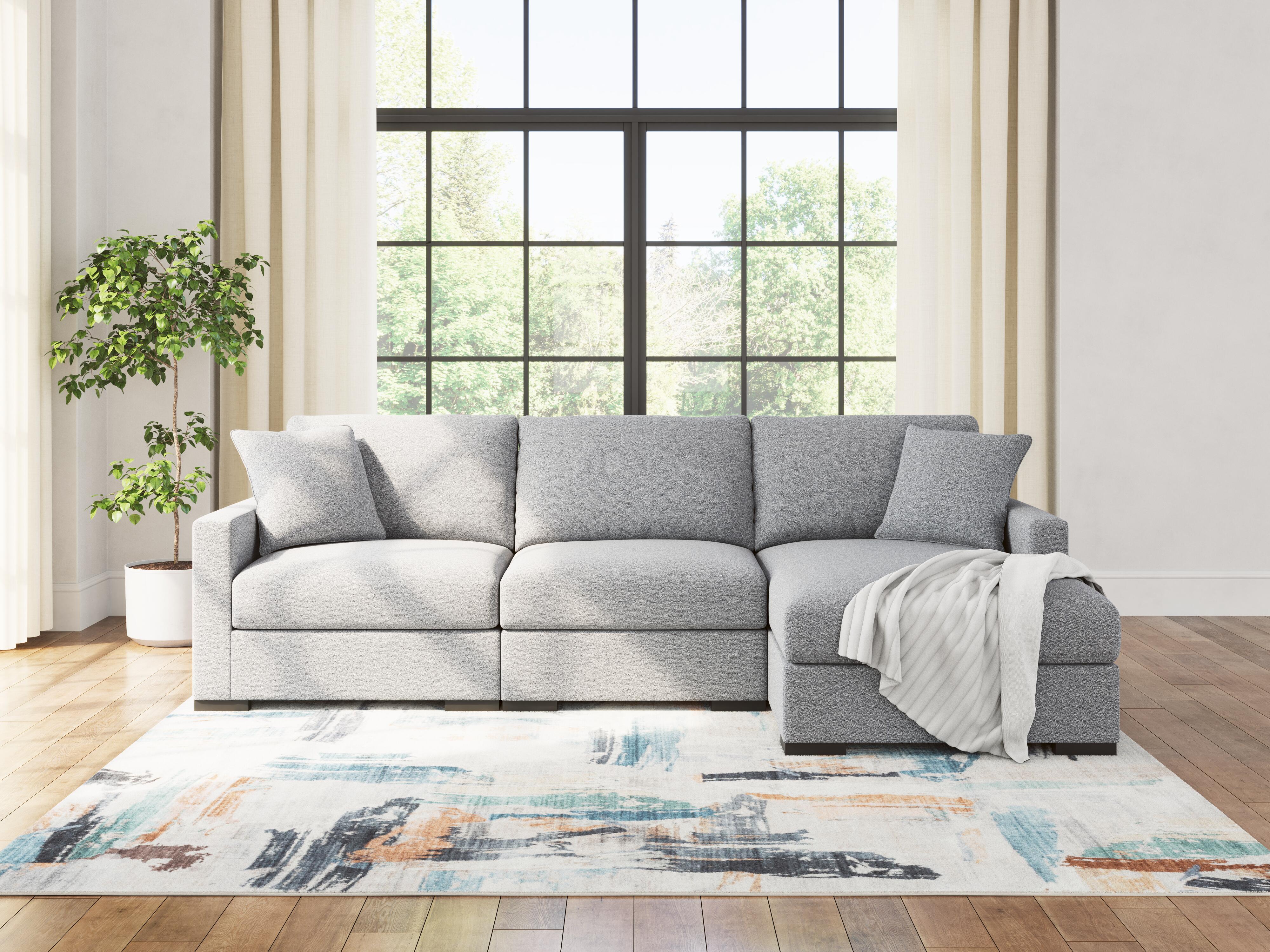Omaha by Ashley 3-Piece Sectional with Chaise - image 1