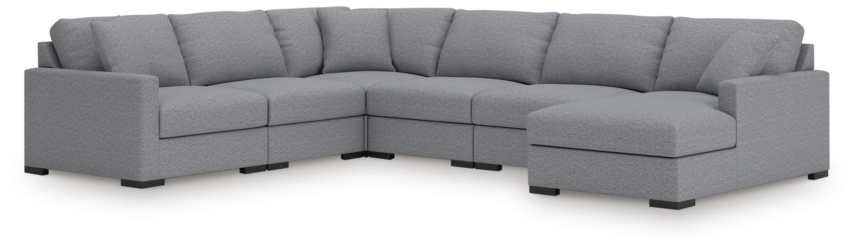 Omaha by Ashley 6-Piece Sectional with Chaise - image 1