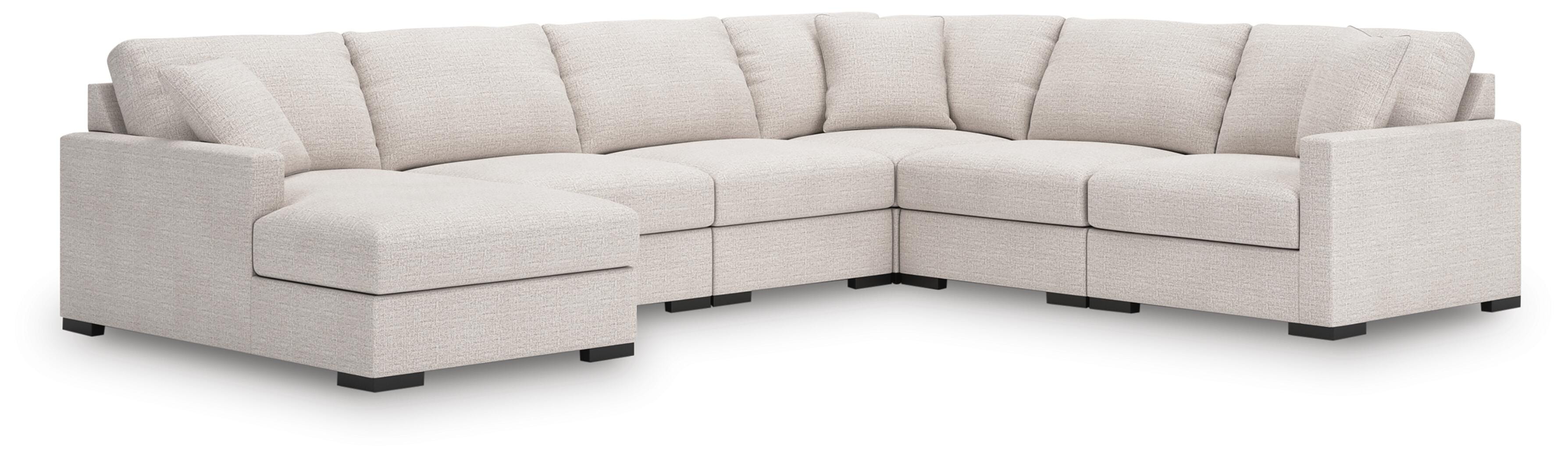 Omaha by Ashley 6-Piece Sectional with Chaise - image 1