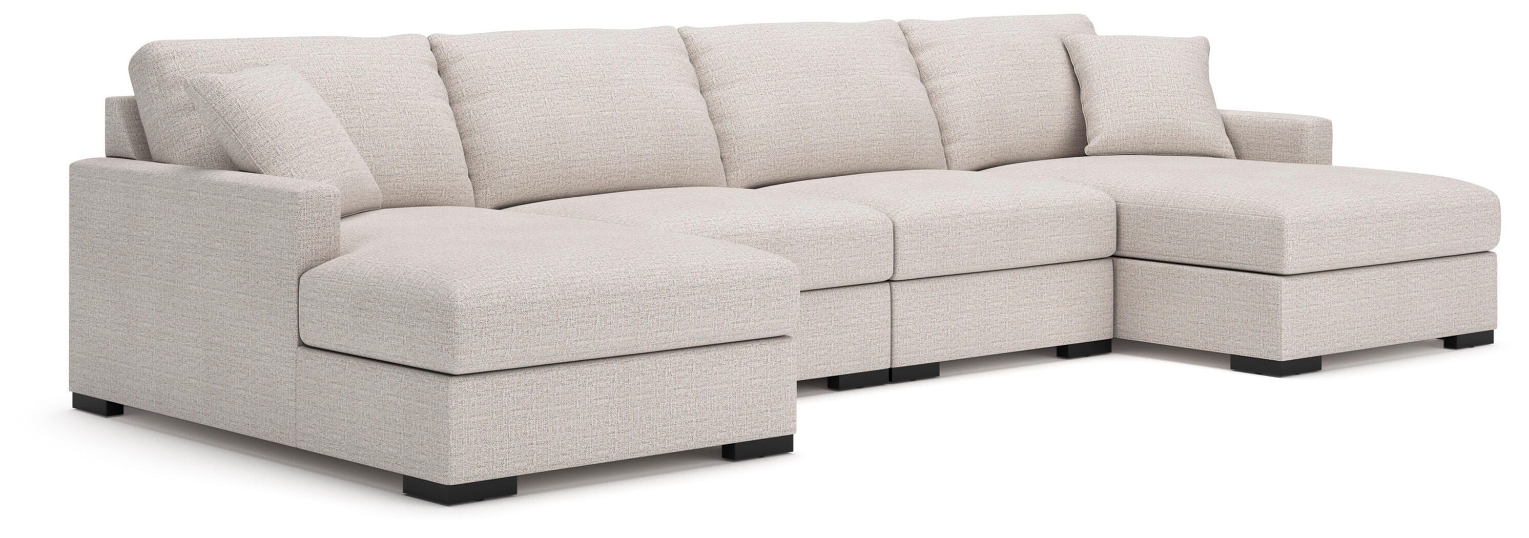 Chaise seccional doble con almacenamiento de 4 piezas Omaha by Ashley - image 1