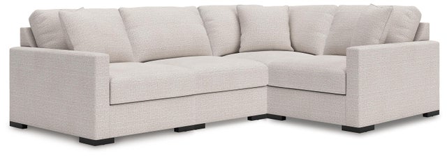 Omaha by Ashley 4-Piece Modular Next-Gen Nuvella™ Performance Fabric Sectional