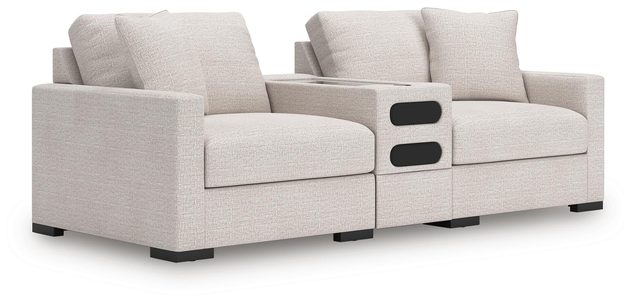 Omaha by Ashley 3-Piece Sectional Loveseat with Audio System - image 2
