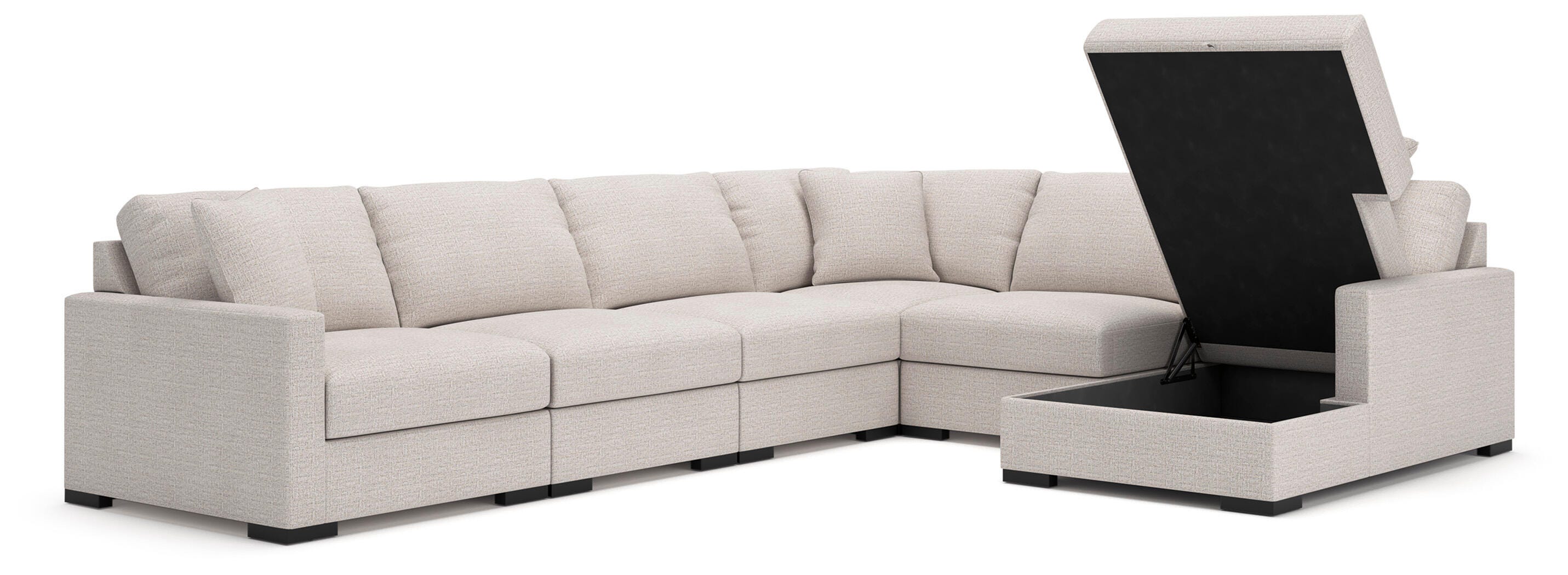 Seccional de 6 piezas Omaha by Ashley con chaise longue con espacio de almacenamiento - image 3