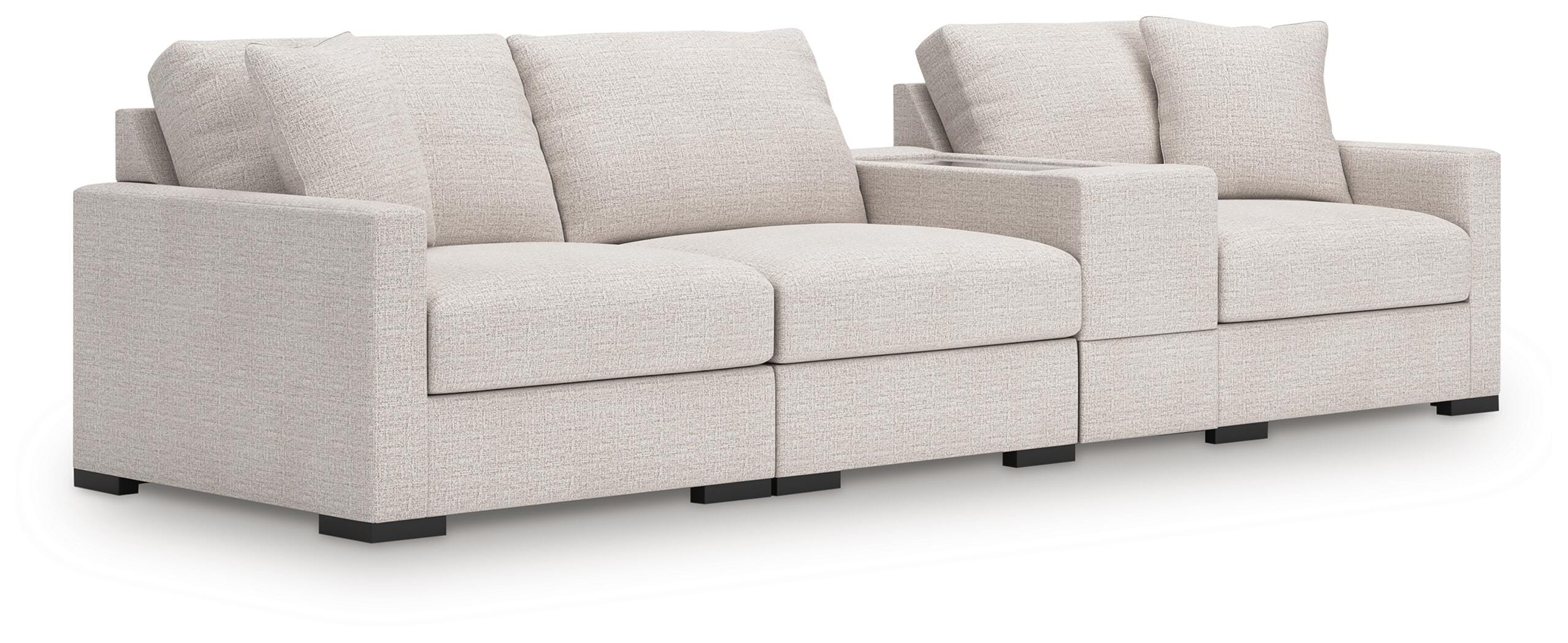 Omaha by Ashley 4-Piece Sectional with Storage Console - image 1
